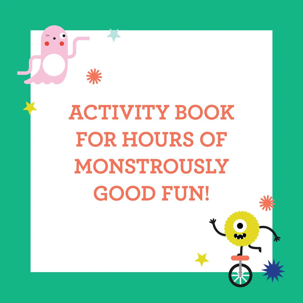 Coloring Book with Stickers: Monsters - Image 5
