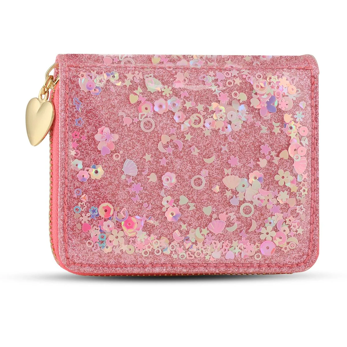 PINK CONFETTI WALLET - CARRYING KIND - Image 3