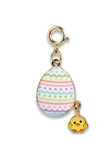 Gold Easter Egg Charm - Image 2