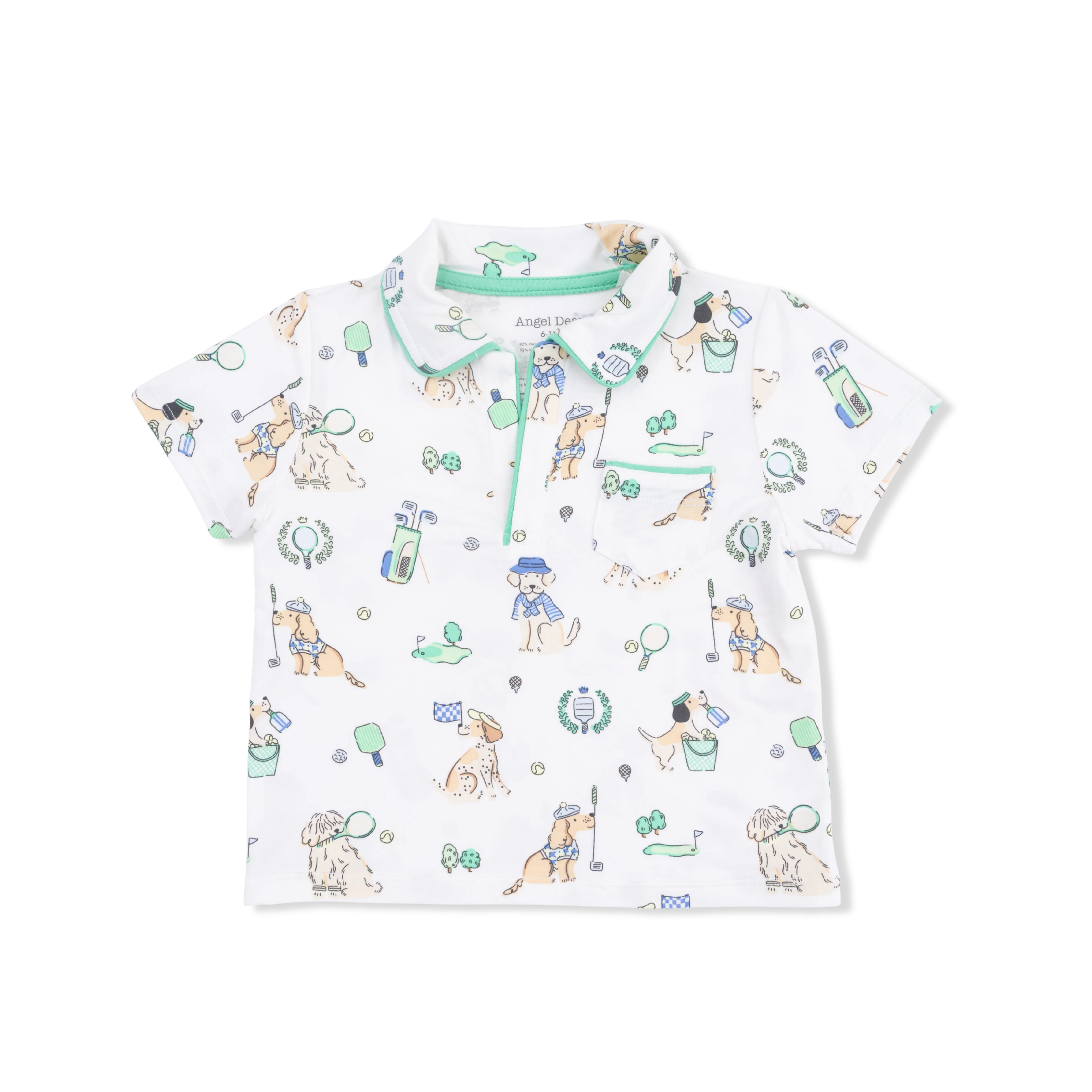 Country Club Dogs Neutral - Polo with Casual Short - Image 3