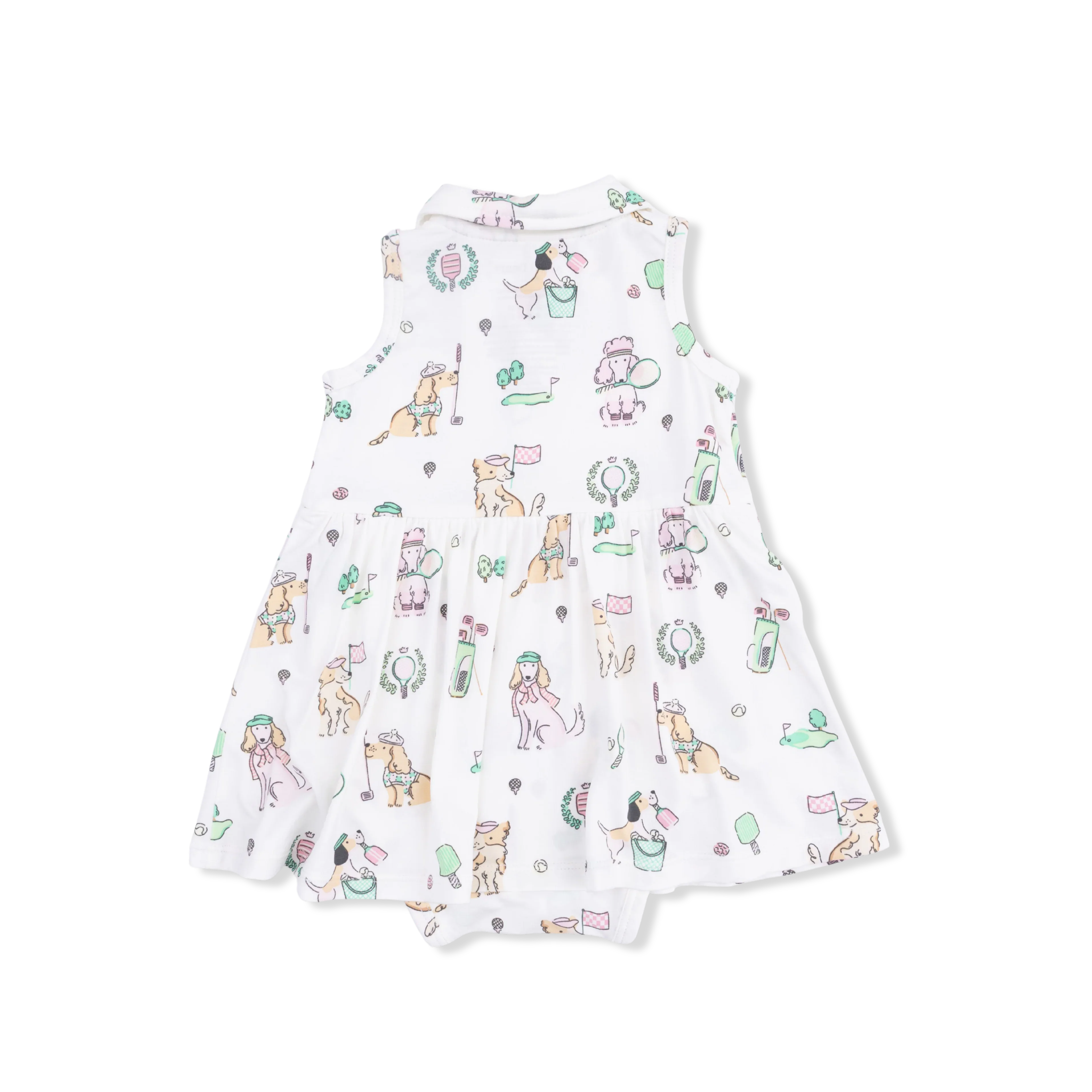 Country Club Dogs Pink - Polo Tennis Dress - Image 3
