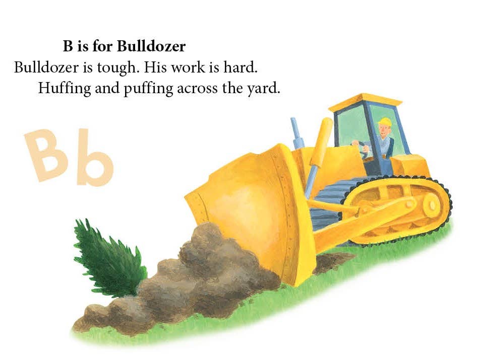 D is for Dump Truck Board Book - Image 4