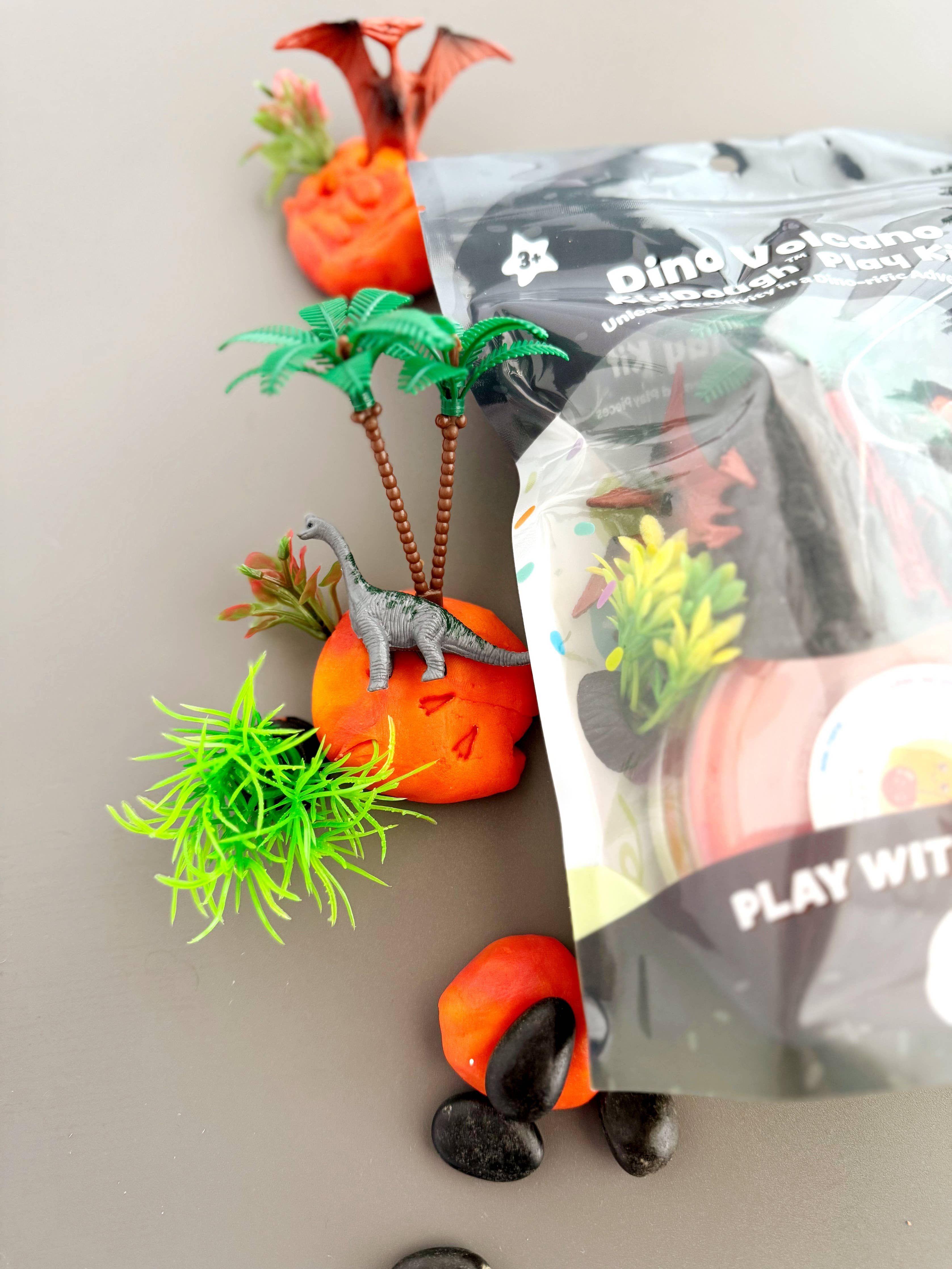 Dino Volcano KidDough Play Kit - Image 3