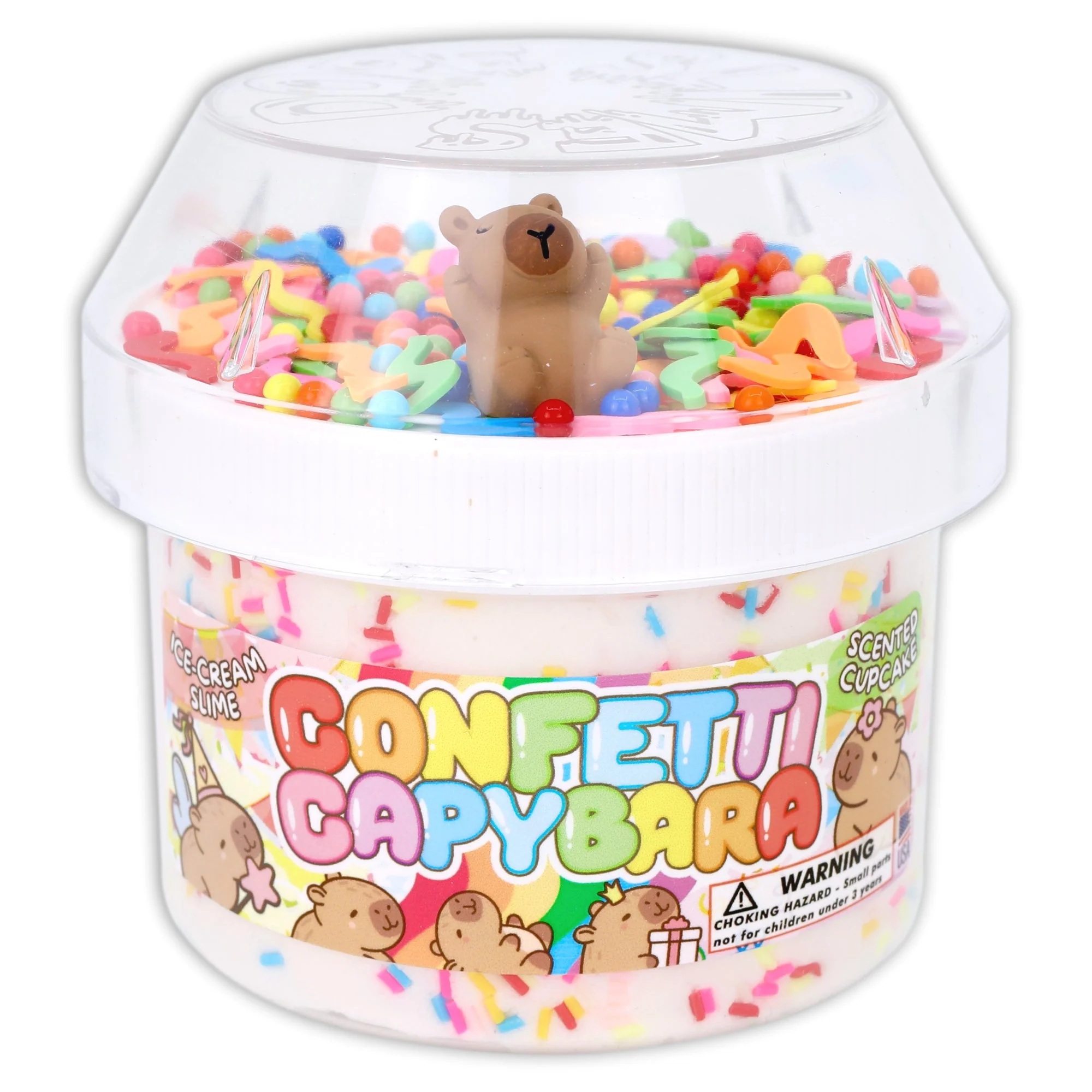 Dope Slimes- CONFETTI CAPYBARA - Image 2