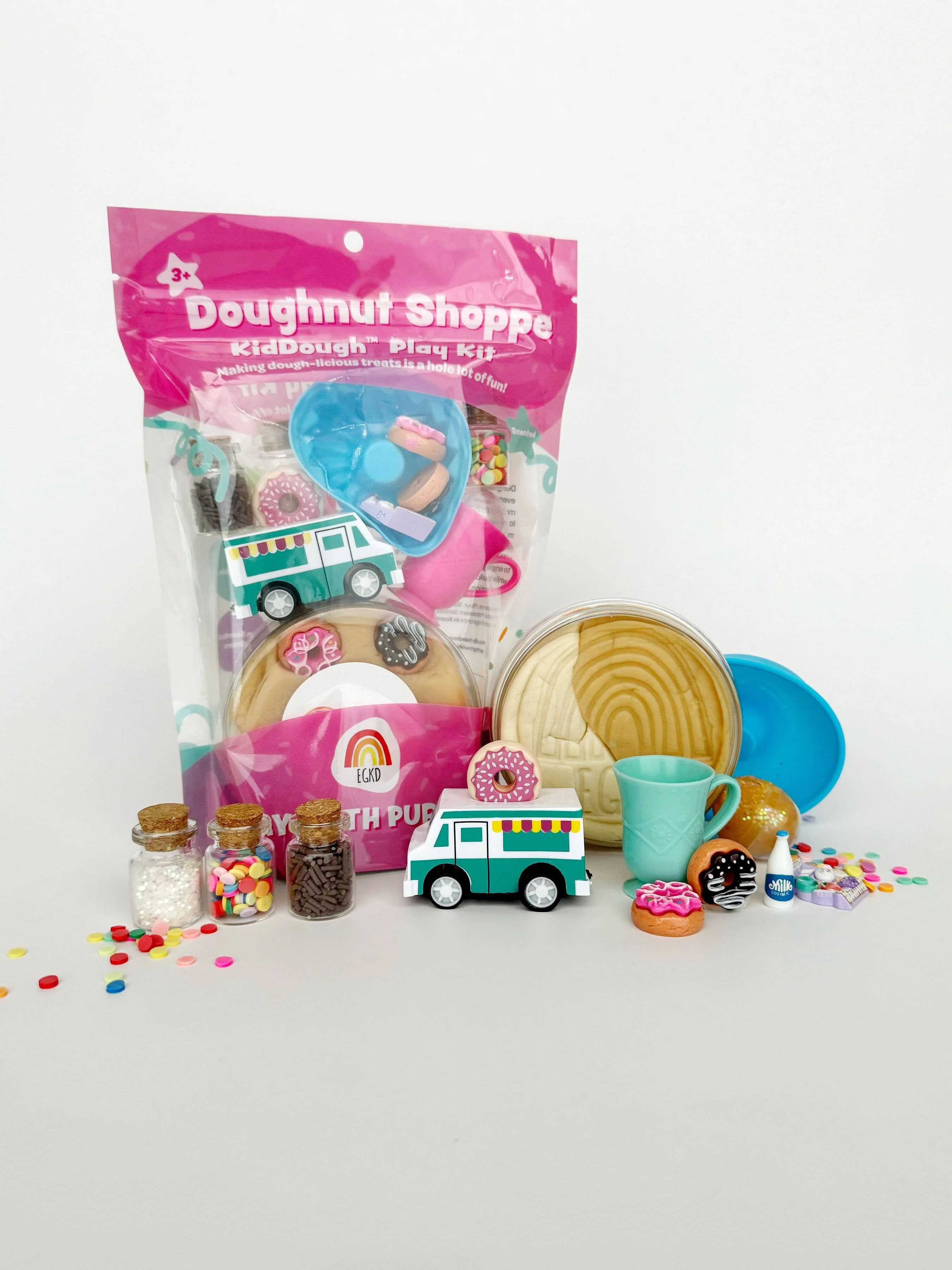 Doughnut Shoppe (Doughnut) KidDough Play Kit - Image 5