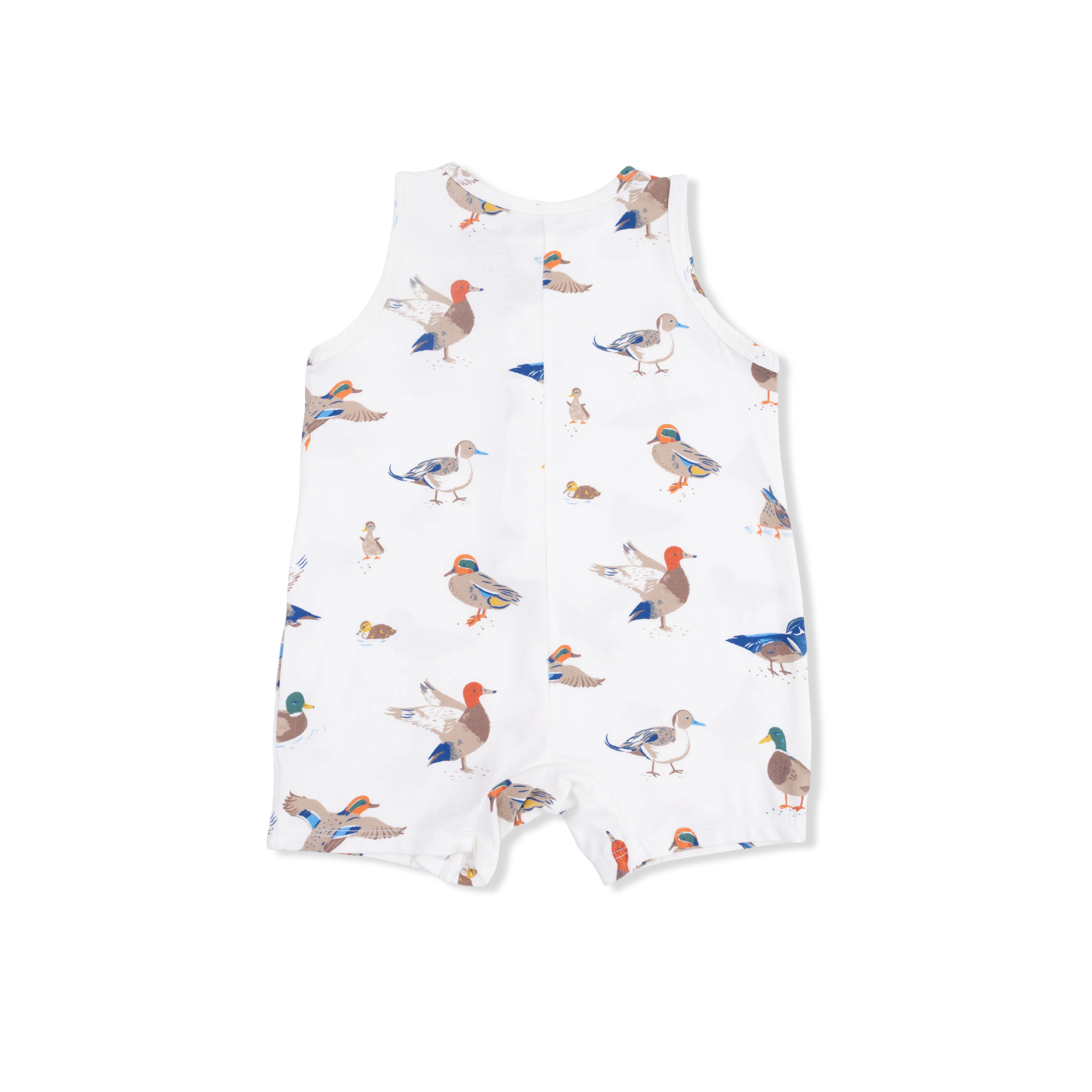 Ducks - Sleeveless Shortie Romper - Image 2