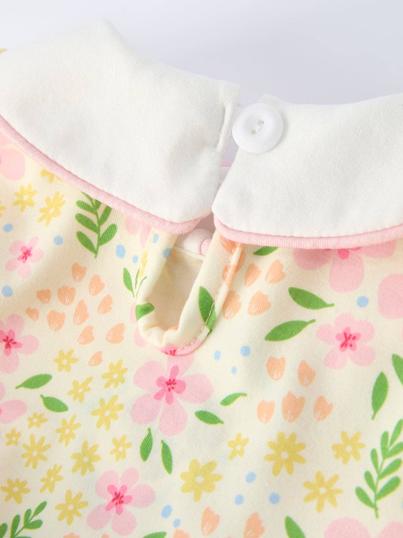 Easter Bunny Embroidery Smocking Cute Baby Girls Dress - Image 5