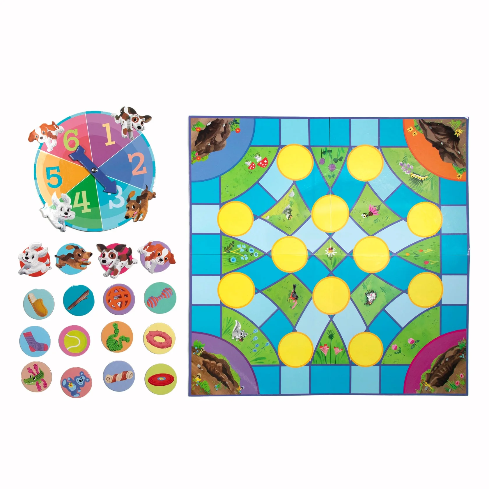 Eeboo Puppy Fuffle Shaped Board Game - Image 4