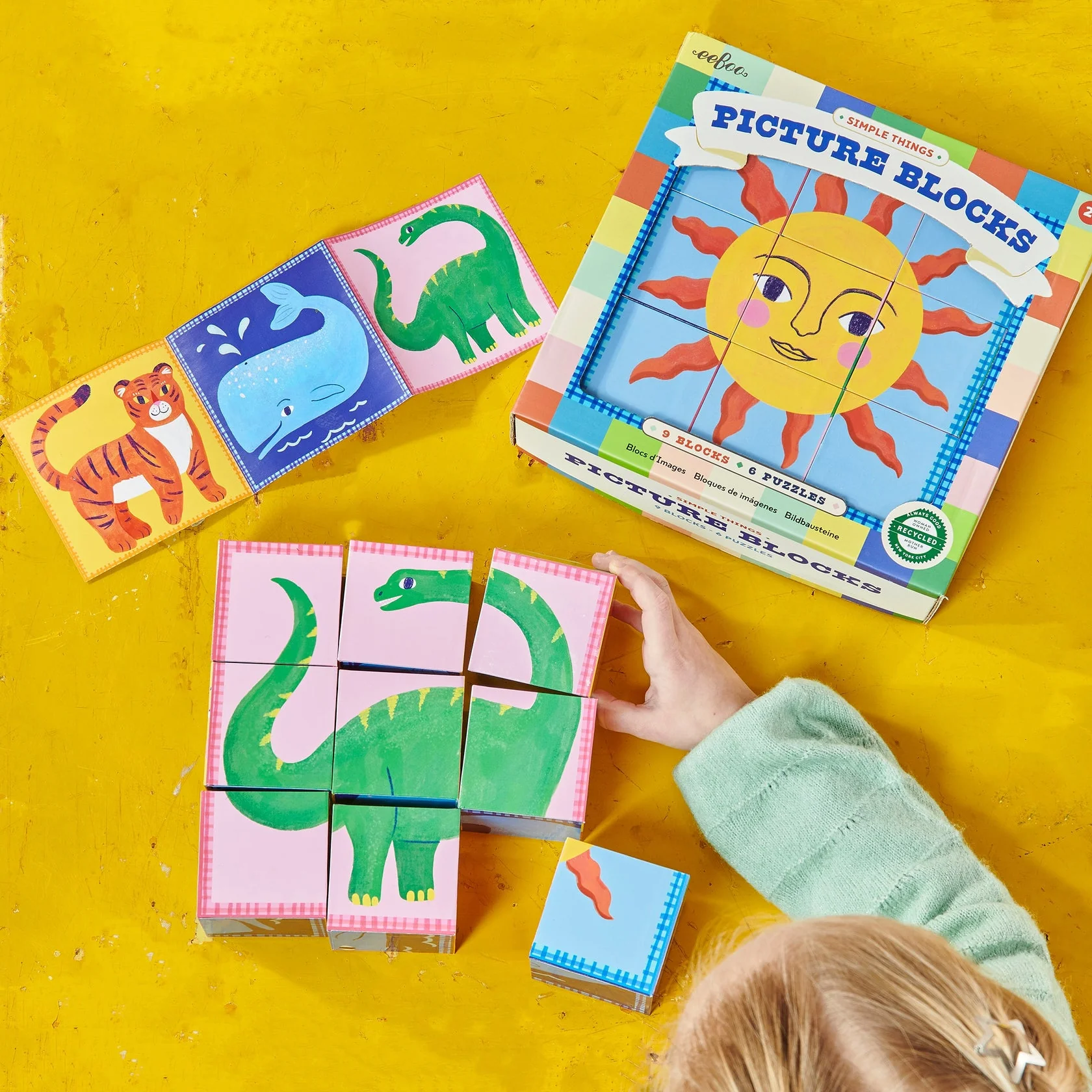 Eeboo Simple Things Picture Blocks - Image 3