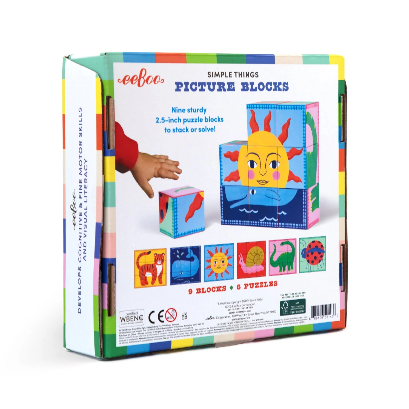Eeboo Simple Things Picture Blocks - Image 4