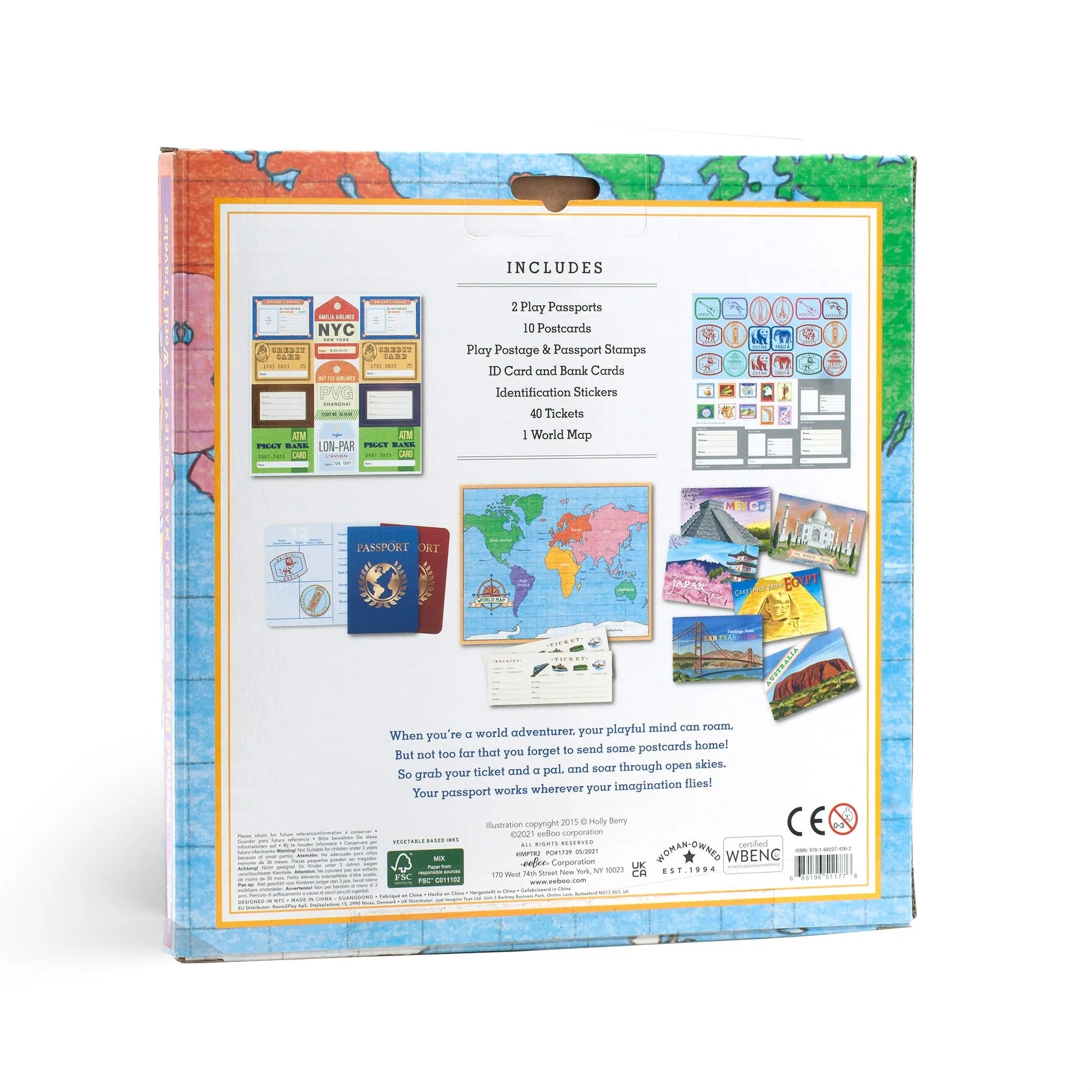 Eeboo World Traveler Pretend Play - Image 5
