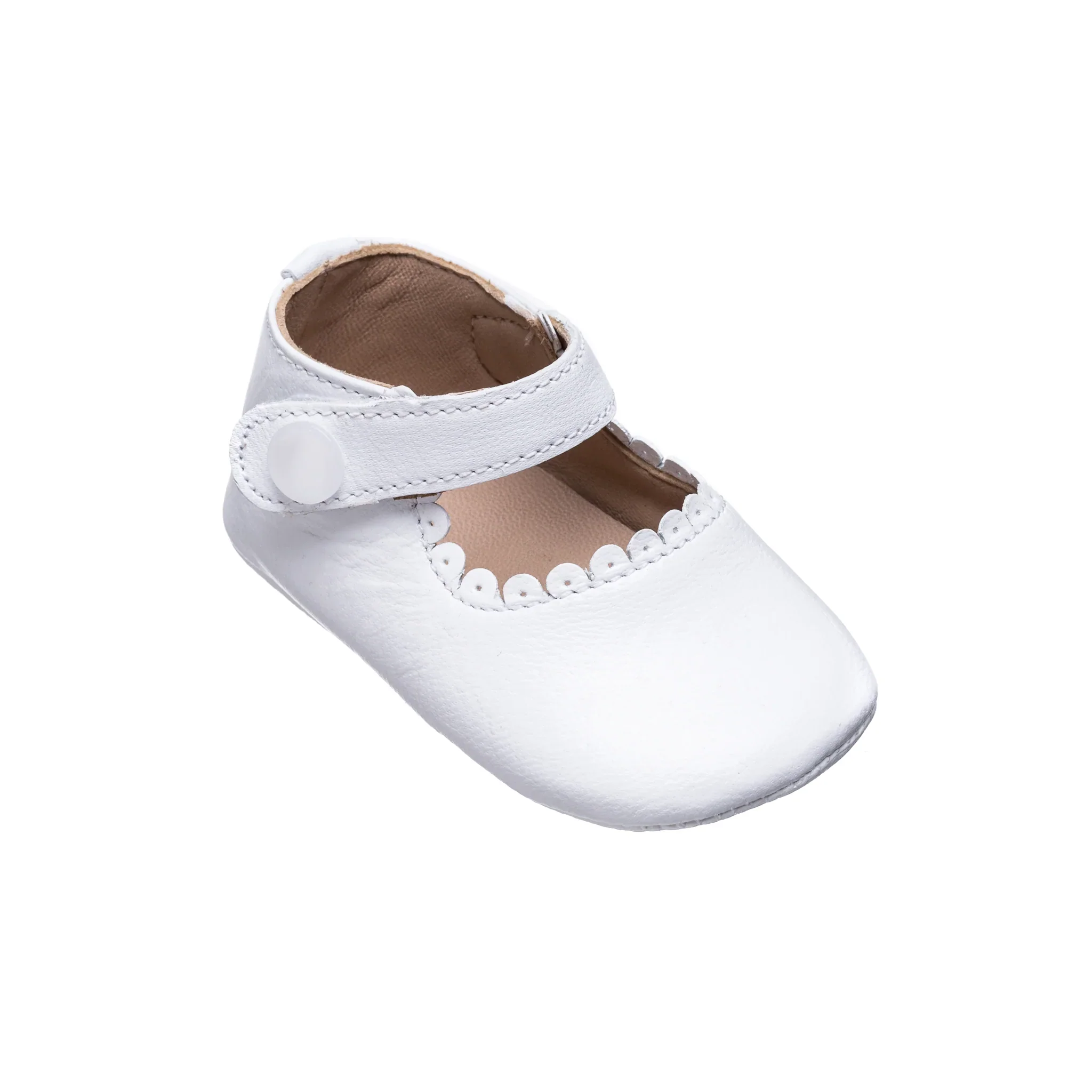 ELEPHANTITO Mary Jane for Baby-White - Image 2