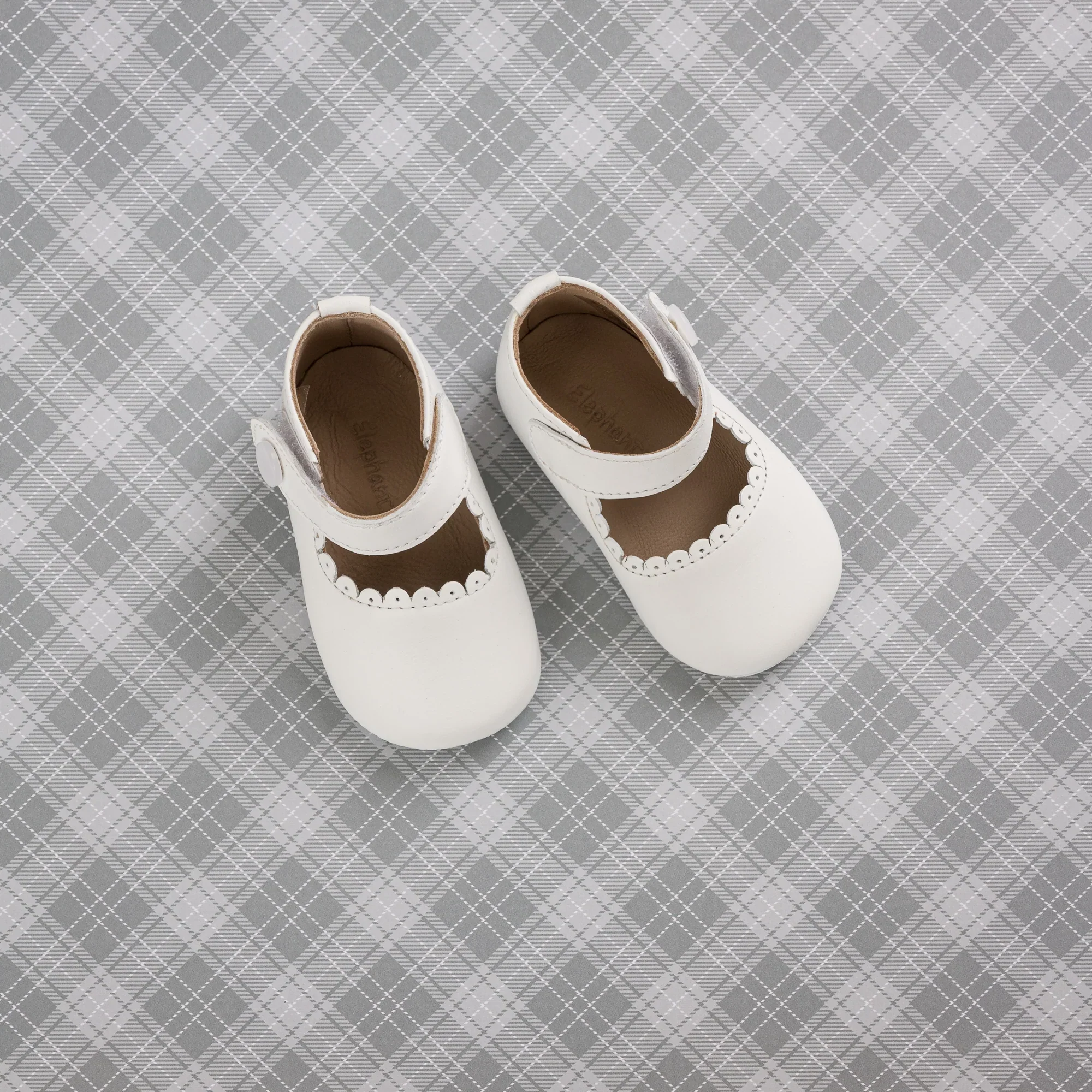ELEPHANTITO Mary Jane for Baby-White - Image 7