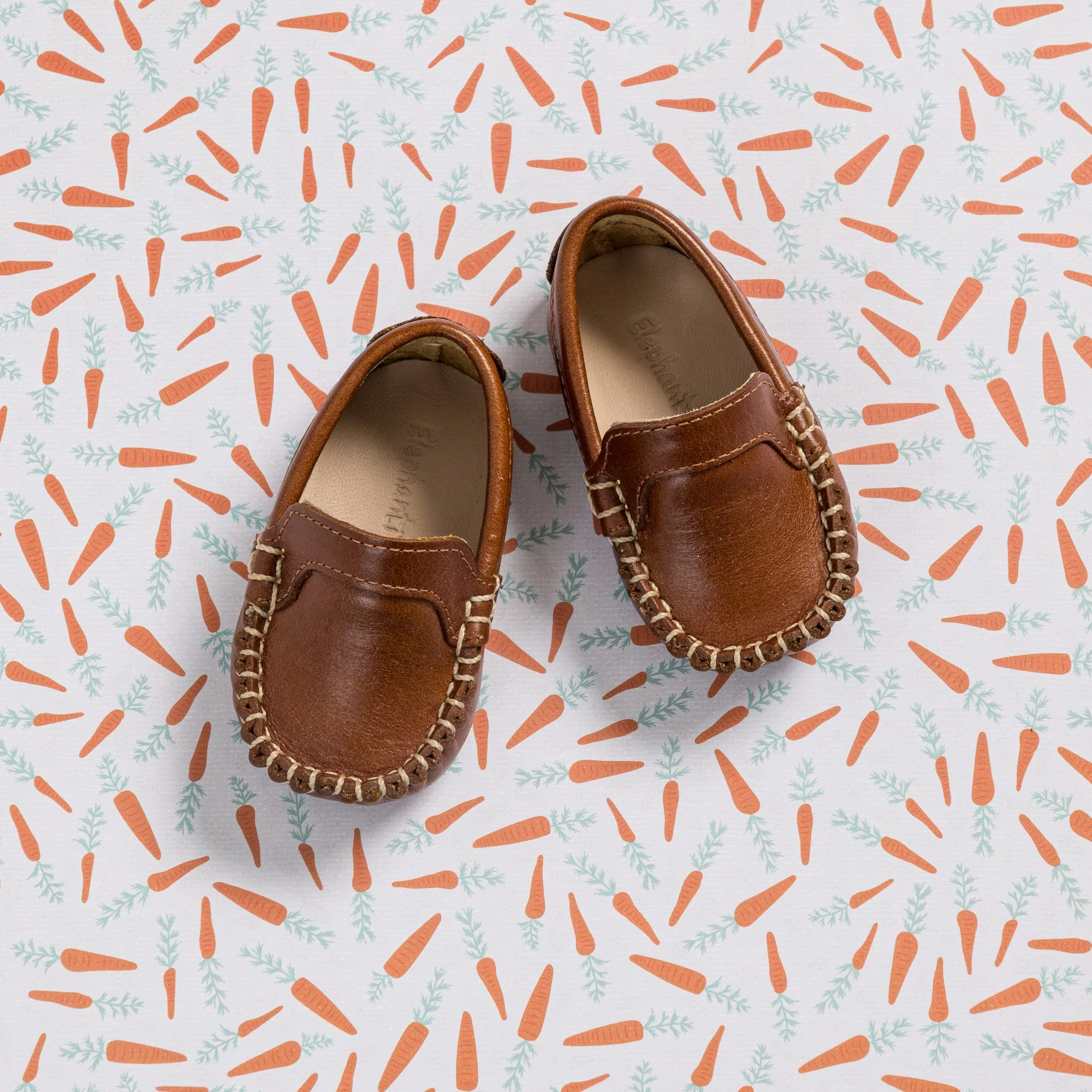 ELEPHANTITO Moccasin for Baby Natural Brown- Boys - Image 3