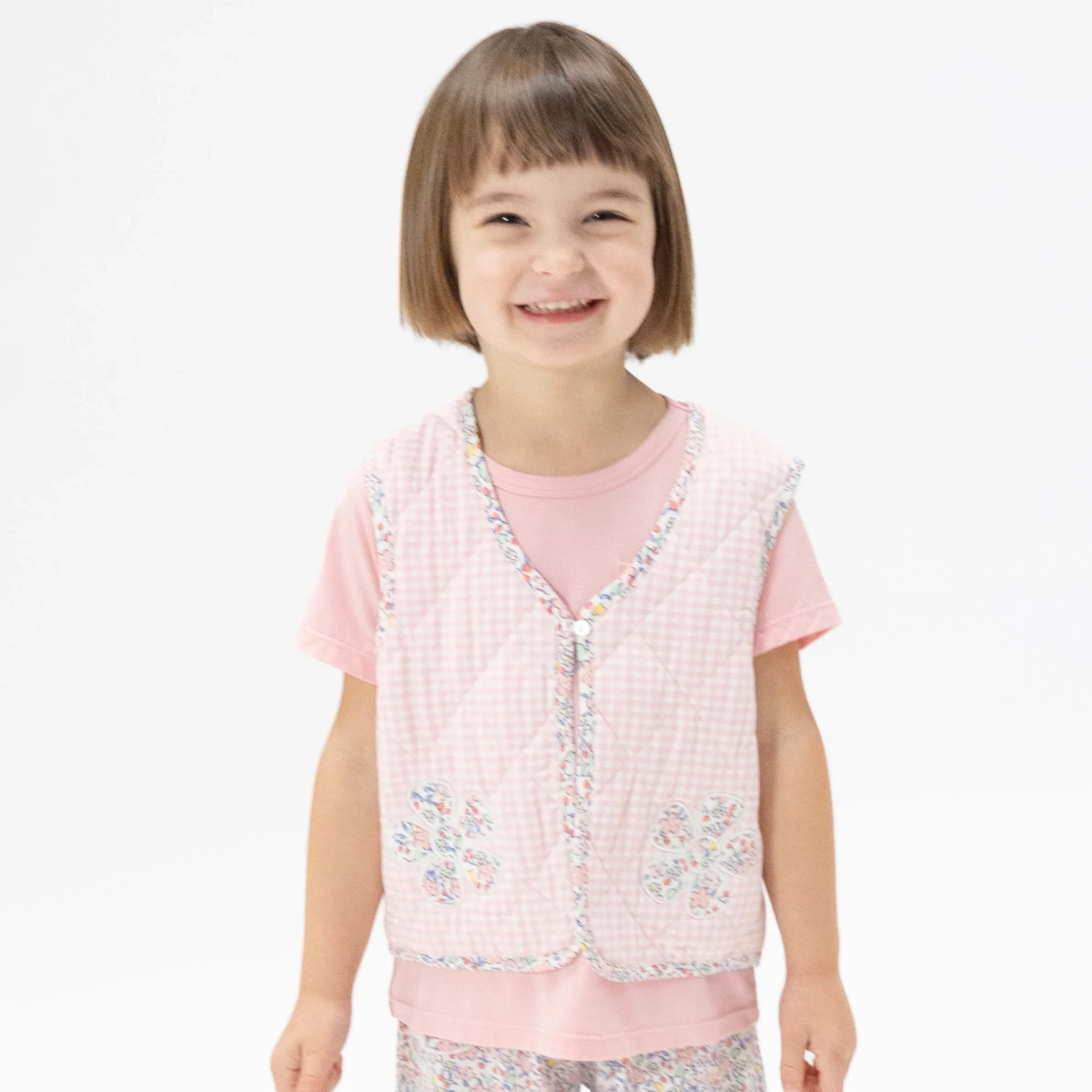 Elizabeth's Garden - Quilted Vest - Image 3