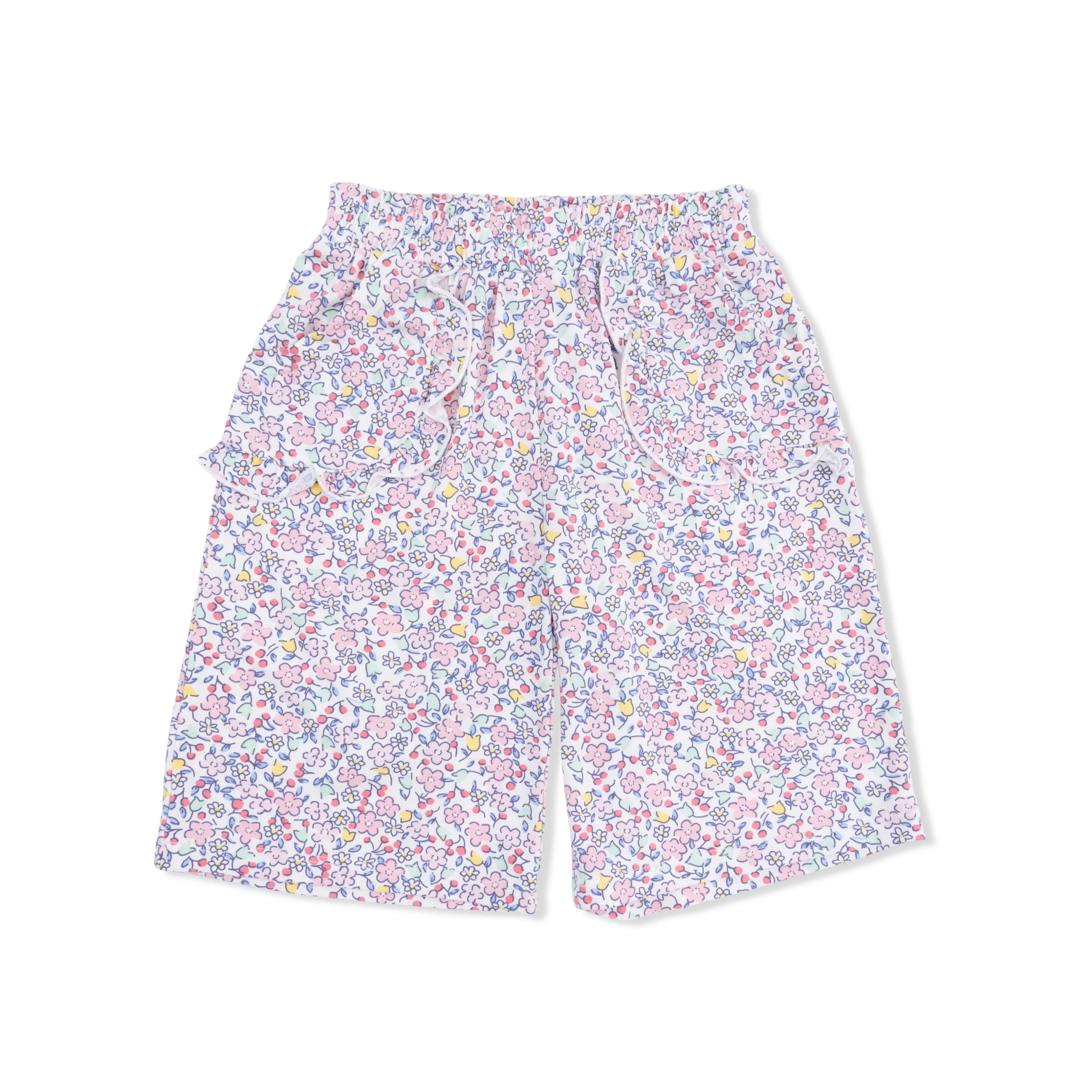 Elizabeth's Garden - Short Sleeve Shirt with Wide Leg Pant - Image 5