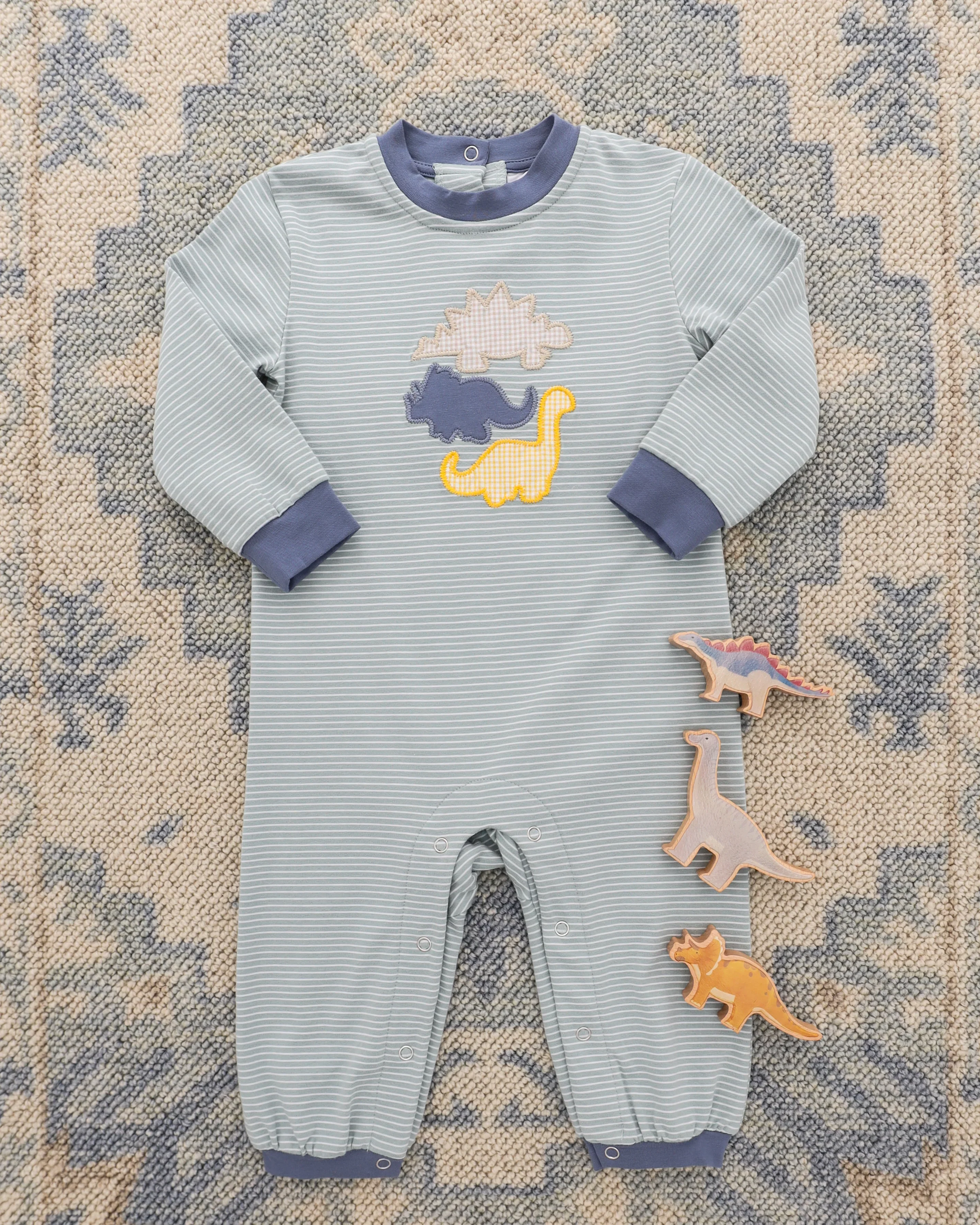 Fall Fossils Romper Jellybean by Smock Candy - Image 3
