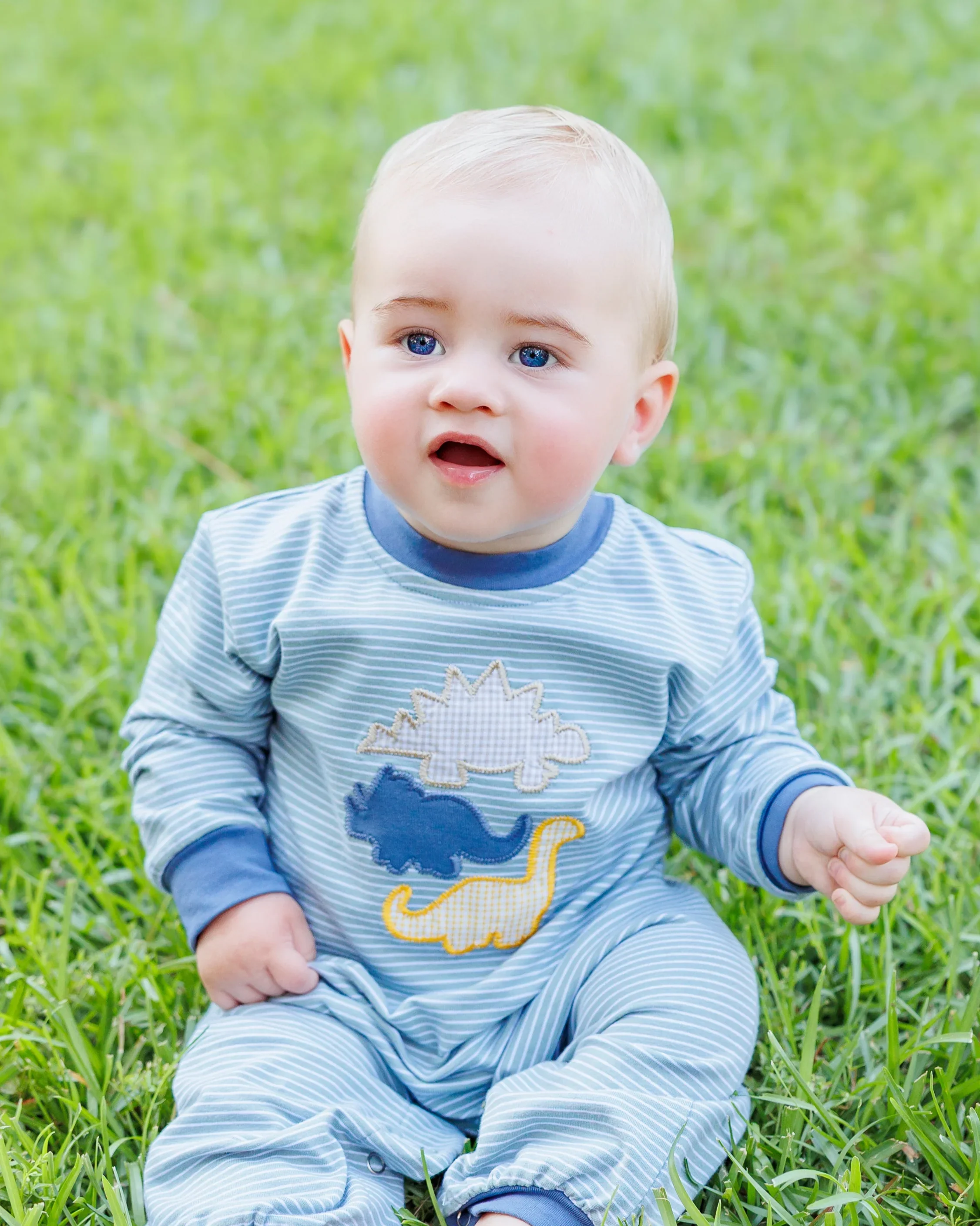 Fall Fossils Romper Jellybean by Smock Candy - Image 5