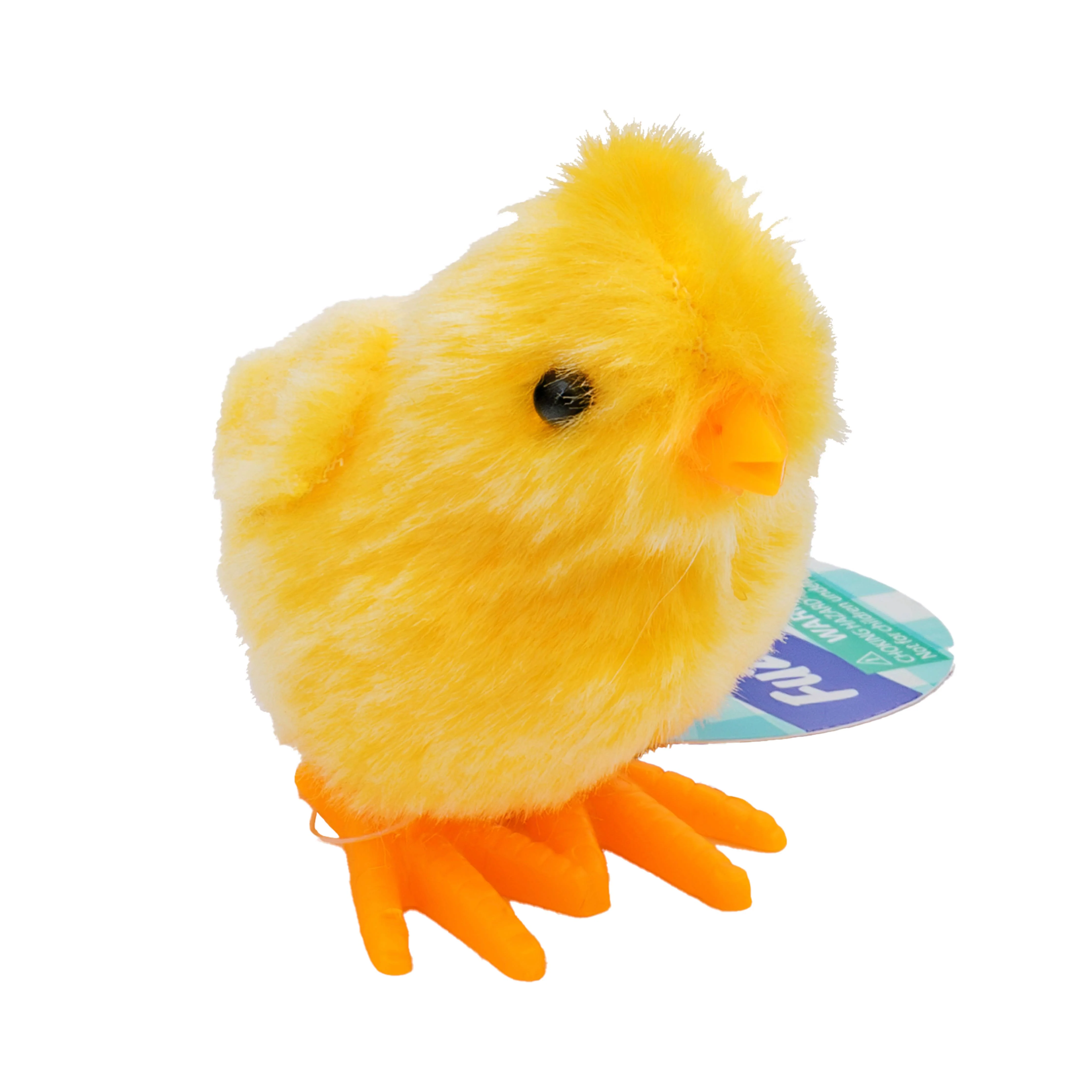 Farm Fresh Yellow Fuzzy Chick Wind Up Toy, Spring, Easter - Image 3