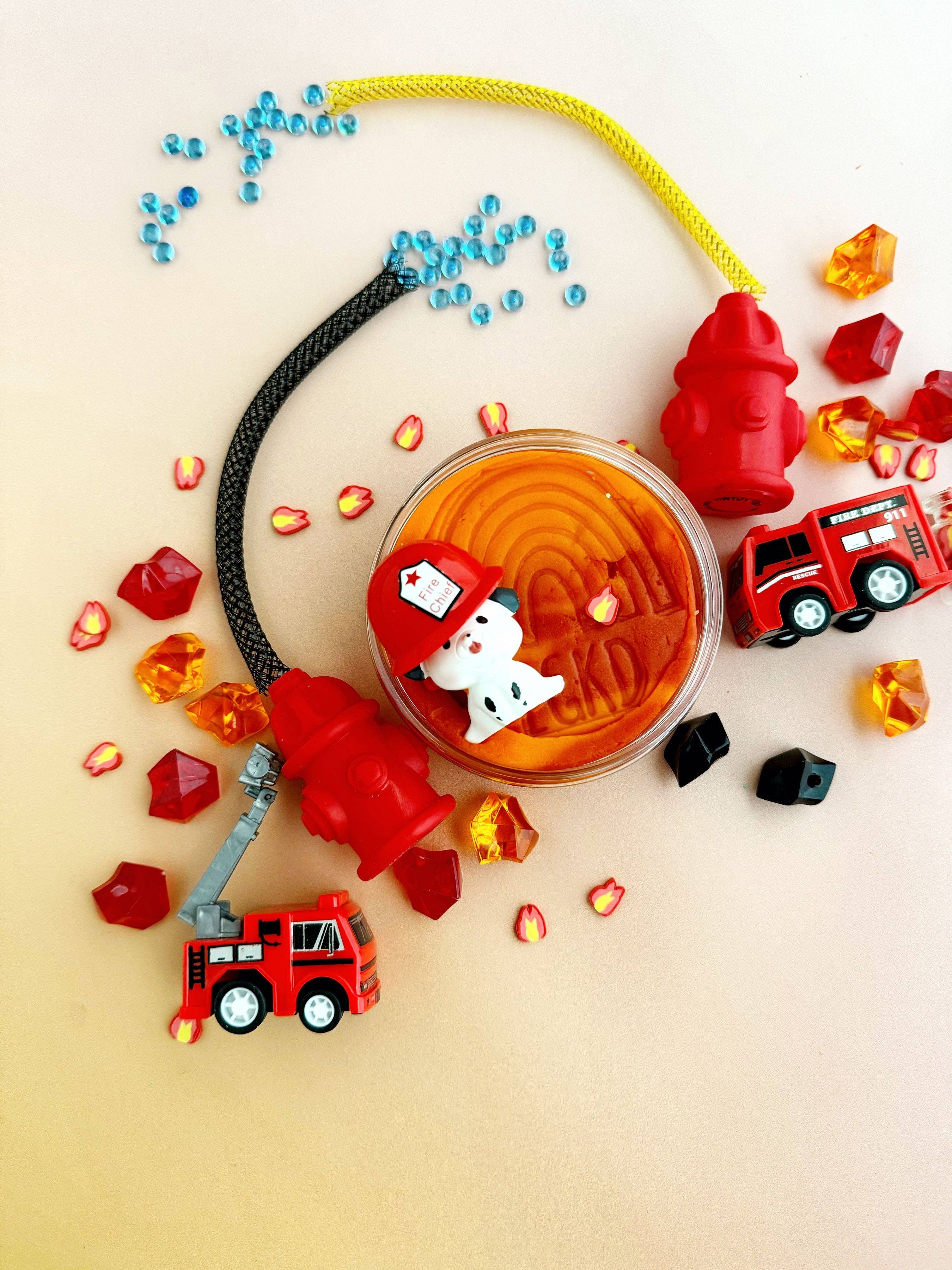 Fire Station KidDough Play Kit - Image 2