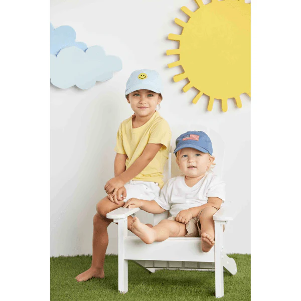 AMERICAN FLAG EMBROIDERED TODDLER HAT - Image 2