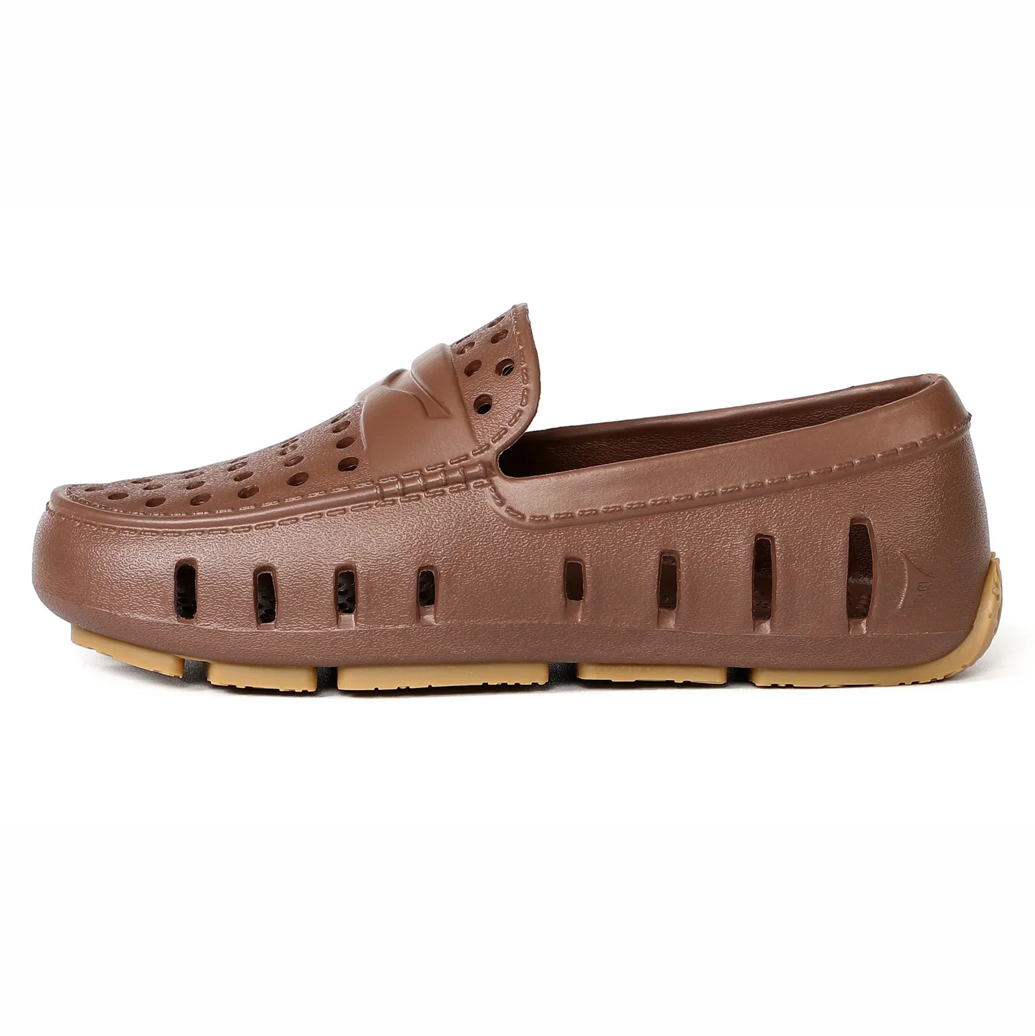 FLOAFERS PRODIGY DRIVER - KIDS- Driftwood Brown/Gum - Image 5