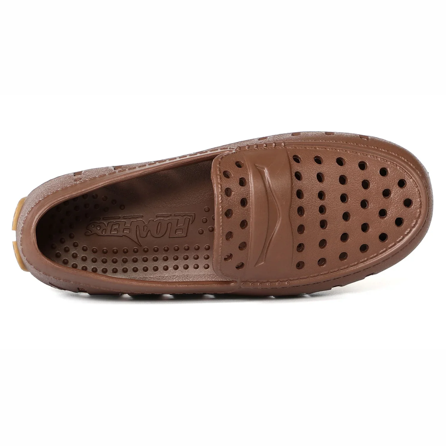 FLOAFERS PRODIGY DRIVER - KIDS- Driftwood Brown/Gum - Image 6