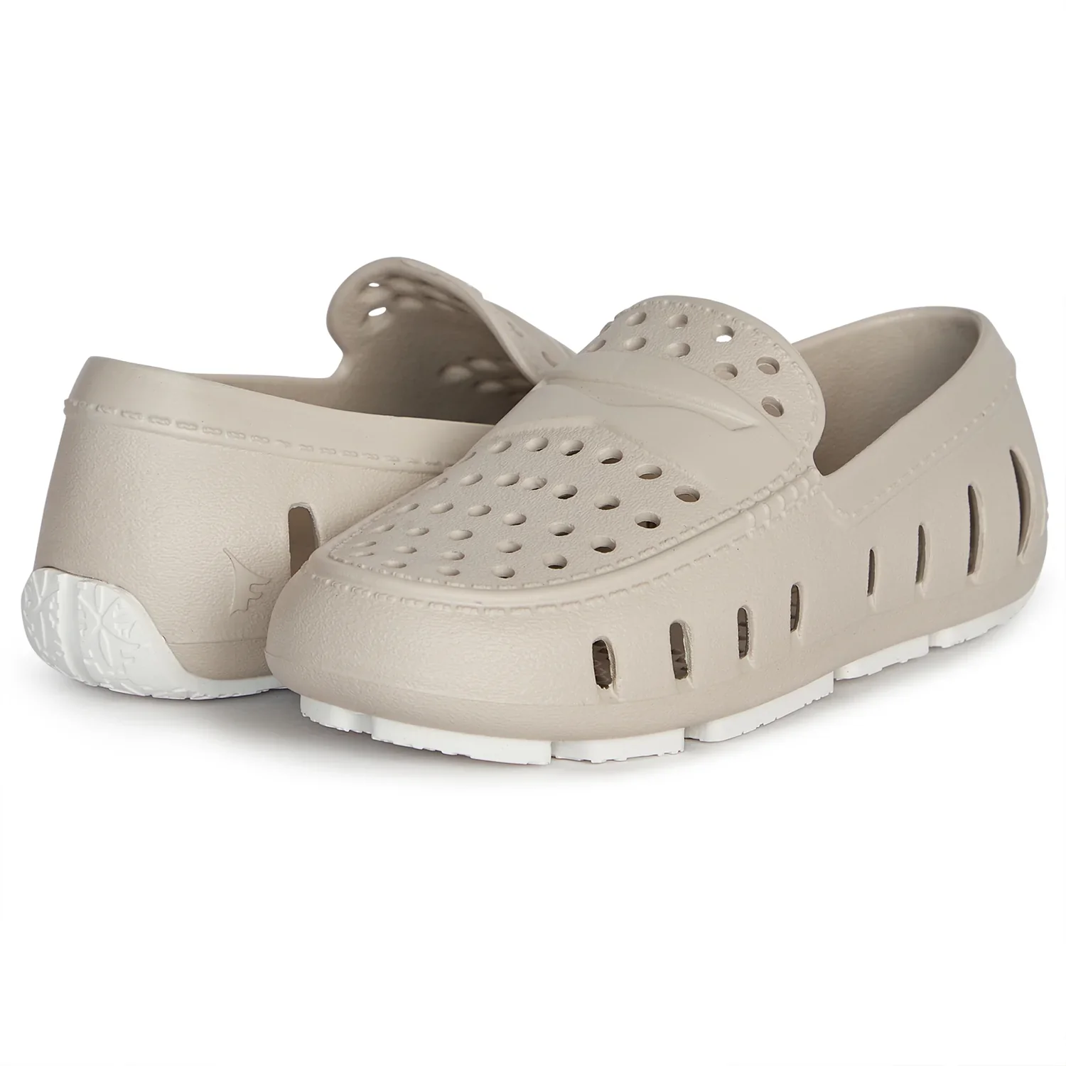 FLOAFERS PRODIGY DRIVER - KIDS- Navy Bone/Bright White - Image 3