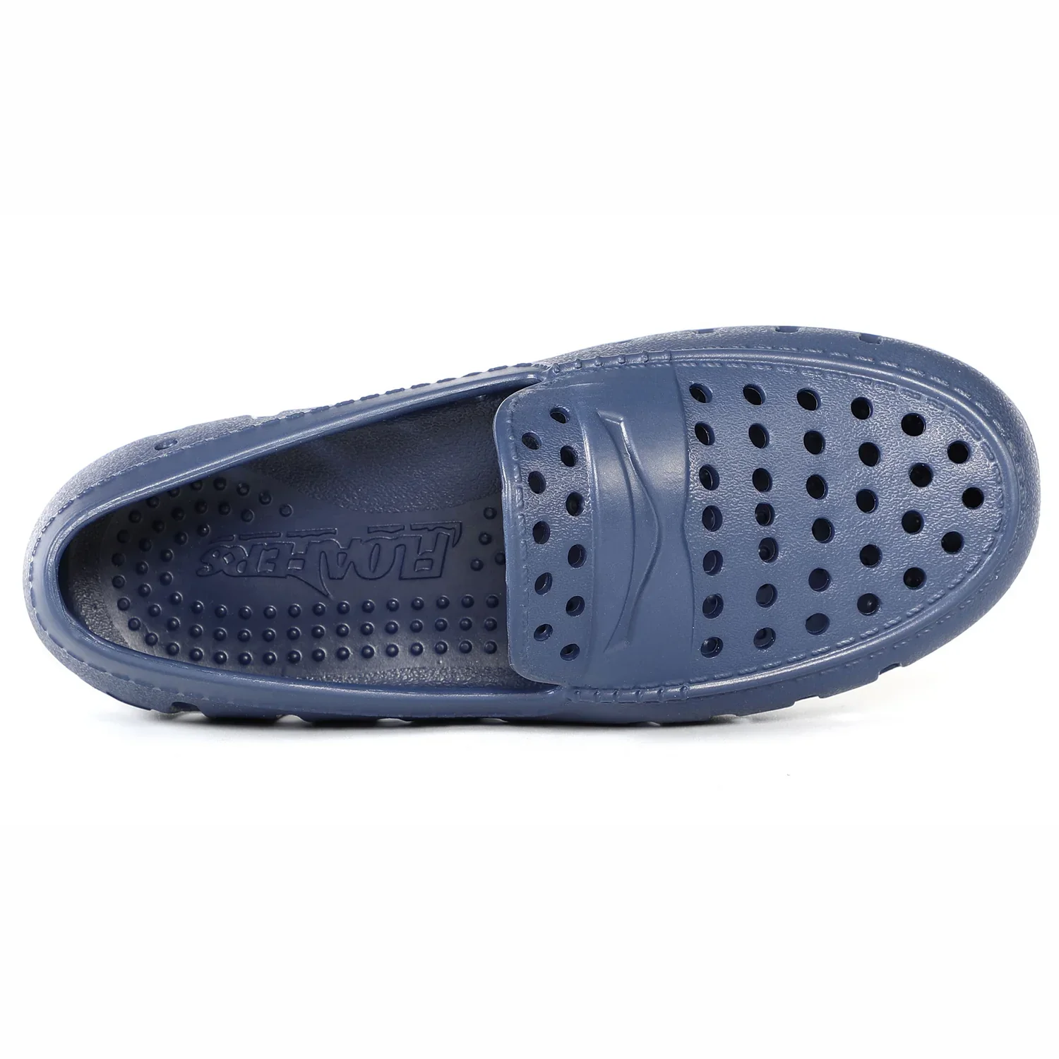 FLOAFERS PRODIGY DRIVER - KIDS- Navy Peony/Bright White - Image 5