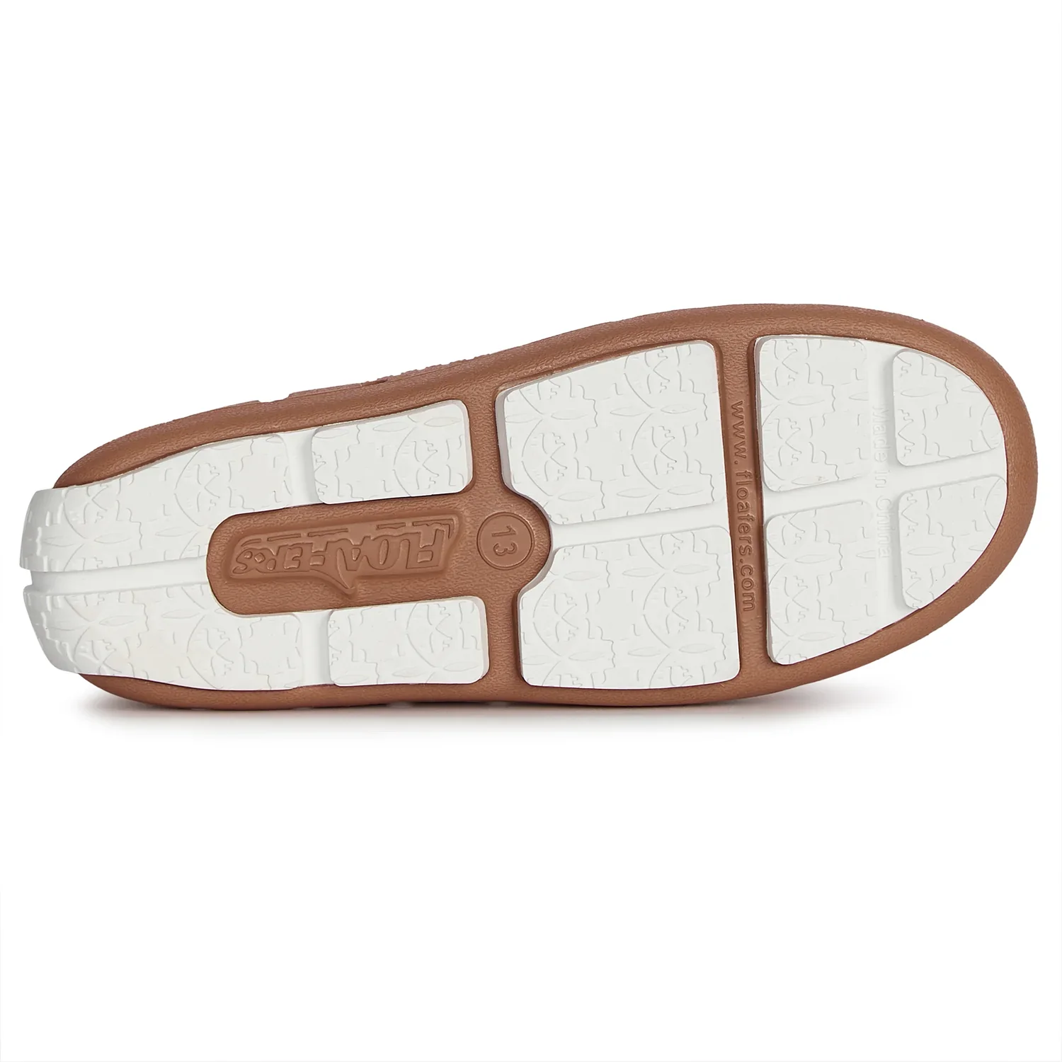 FLOAFERS PRODIGY DRIVER - KIDS- Tan/Bright White - Image 5