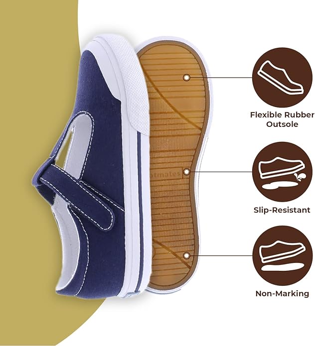 Footmates Drew T-Strap Leather Sneaker- Rose Leather - Image 8