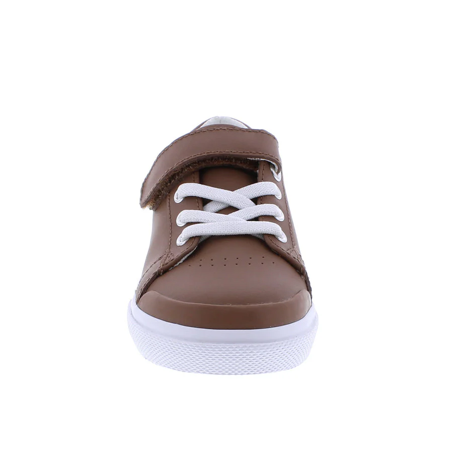 Footmates Jordan Reese Sneaker- Brown Leather - Image 3
