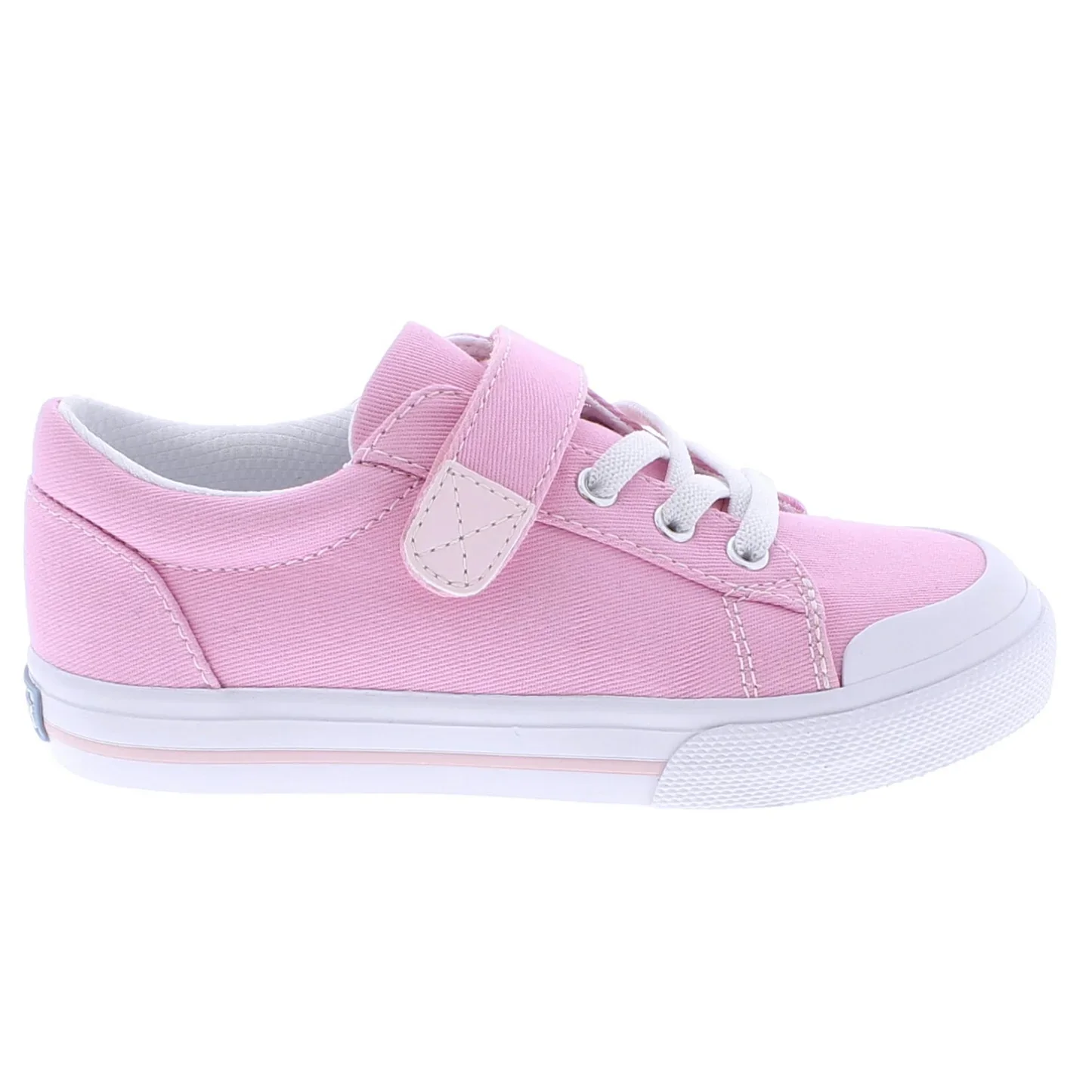 Footmates Jordan Velcro Sneaker- BUBBLEGUM - Image 3
