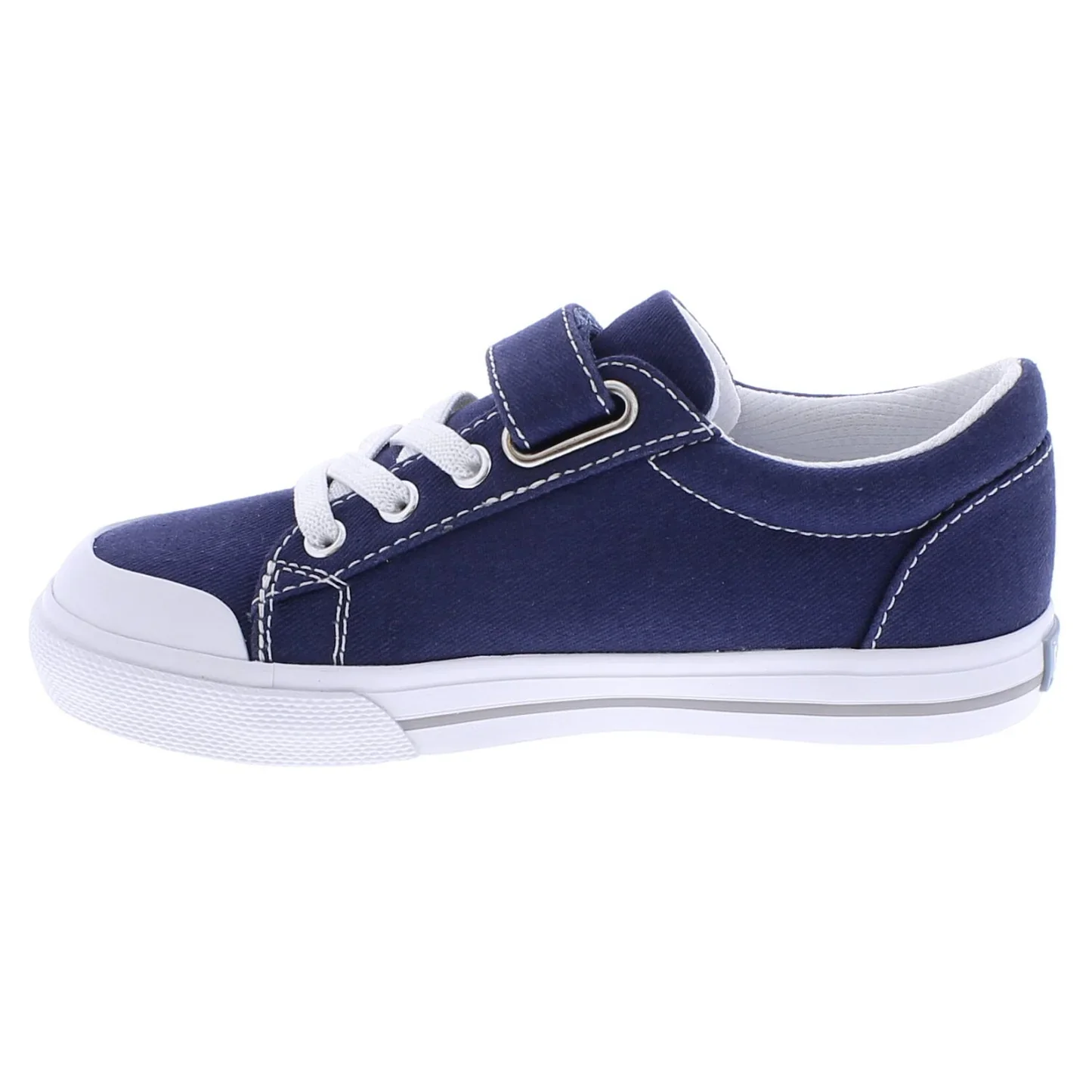 Footmates Jordan Velcro Sneaker- Navy - Image 4