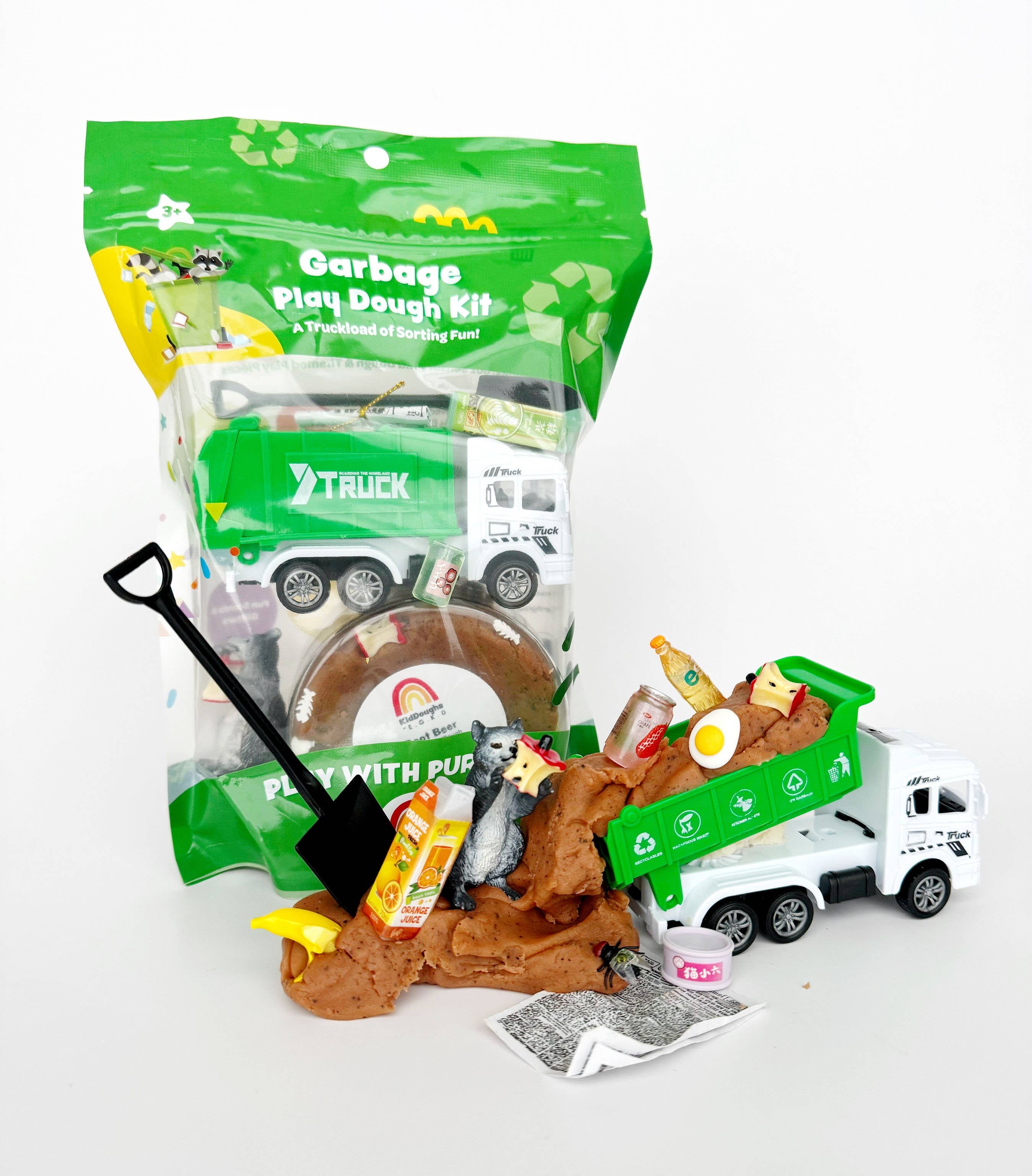 Garbage (Root Beer) KidDough Play Kit - Image 4