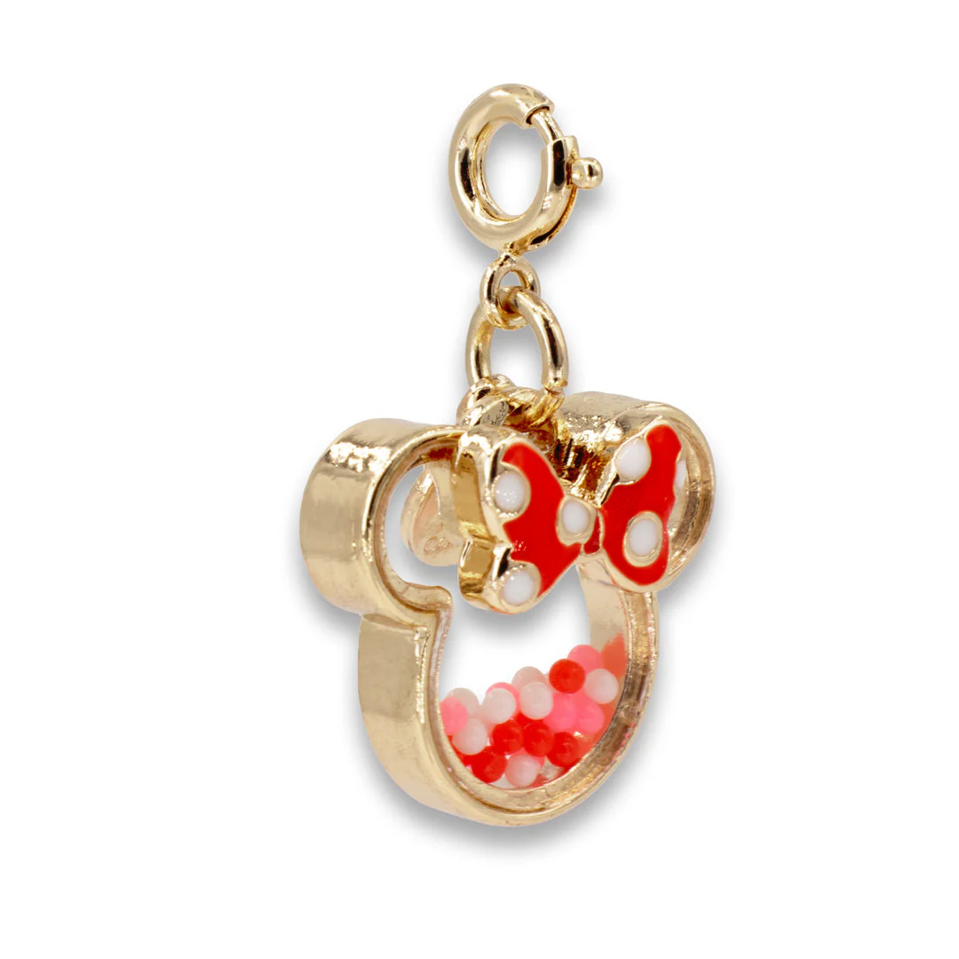 Gold Minnie Shaker Charm - Image 2