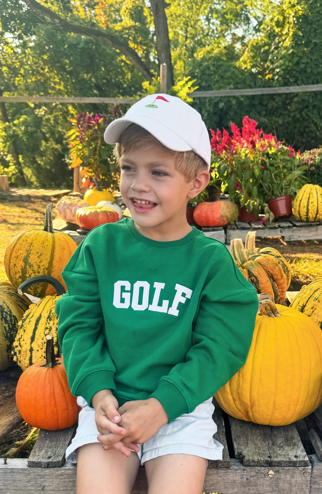 Golf Flag Baseball Hat BABY - Image 4