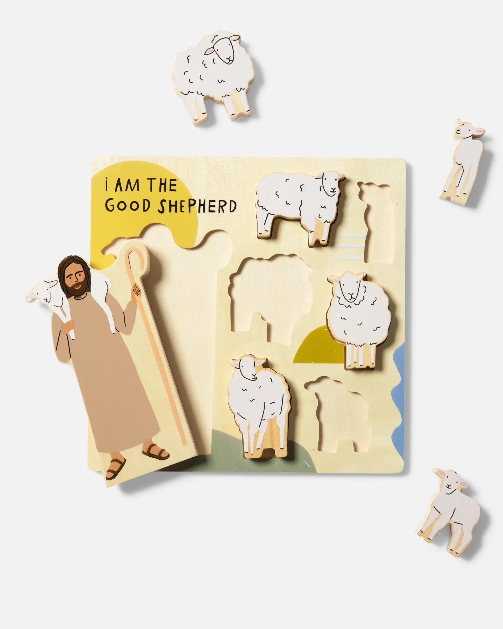 Good Shepherd Wooden Puzzle - Image 7