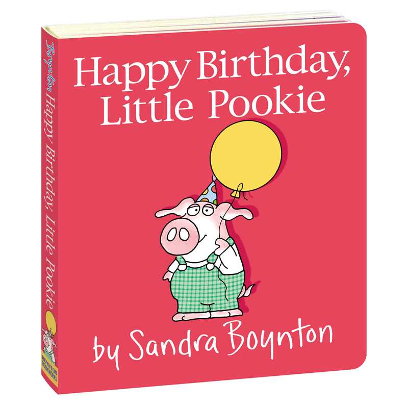 Happy Birthday, Little Pookie by Sandra Boynton: Board Books; 18 pages / English - Image 6