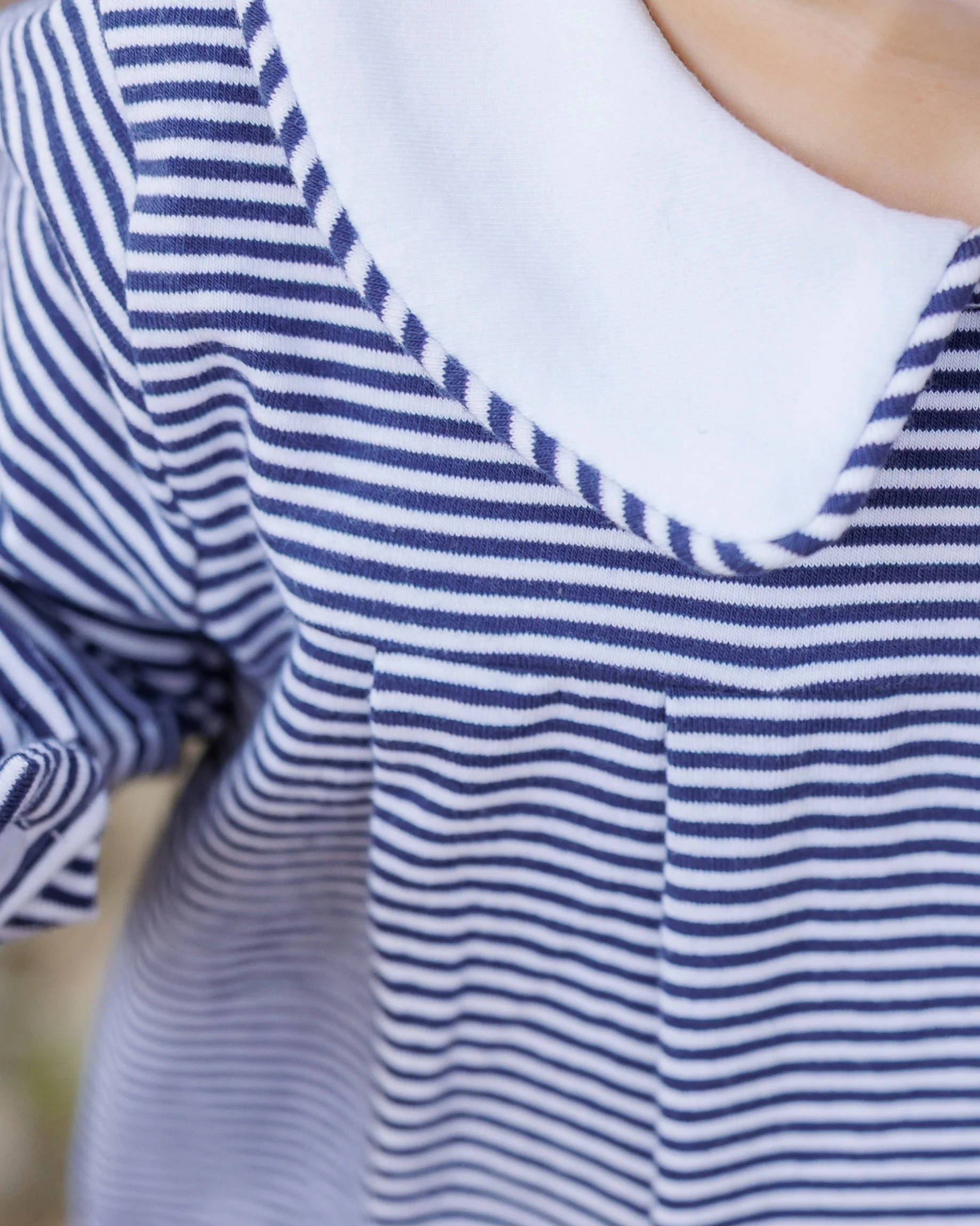 Henry Bubble - Navy Stripe Jellybean by Smock Candy - Image 3
