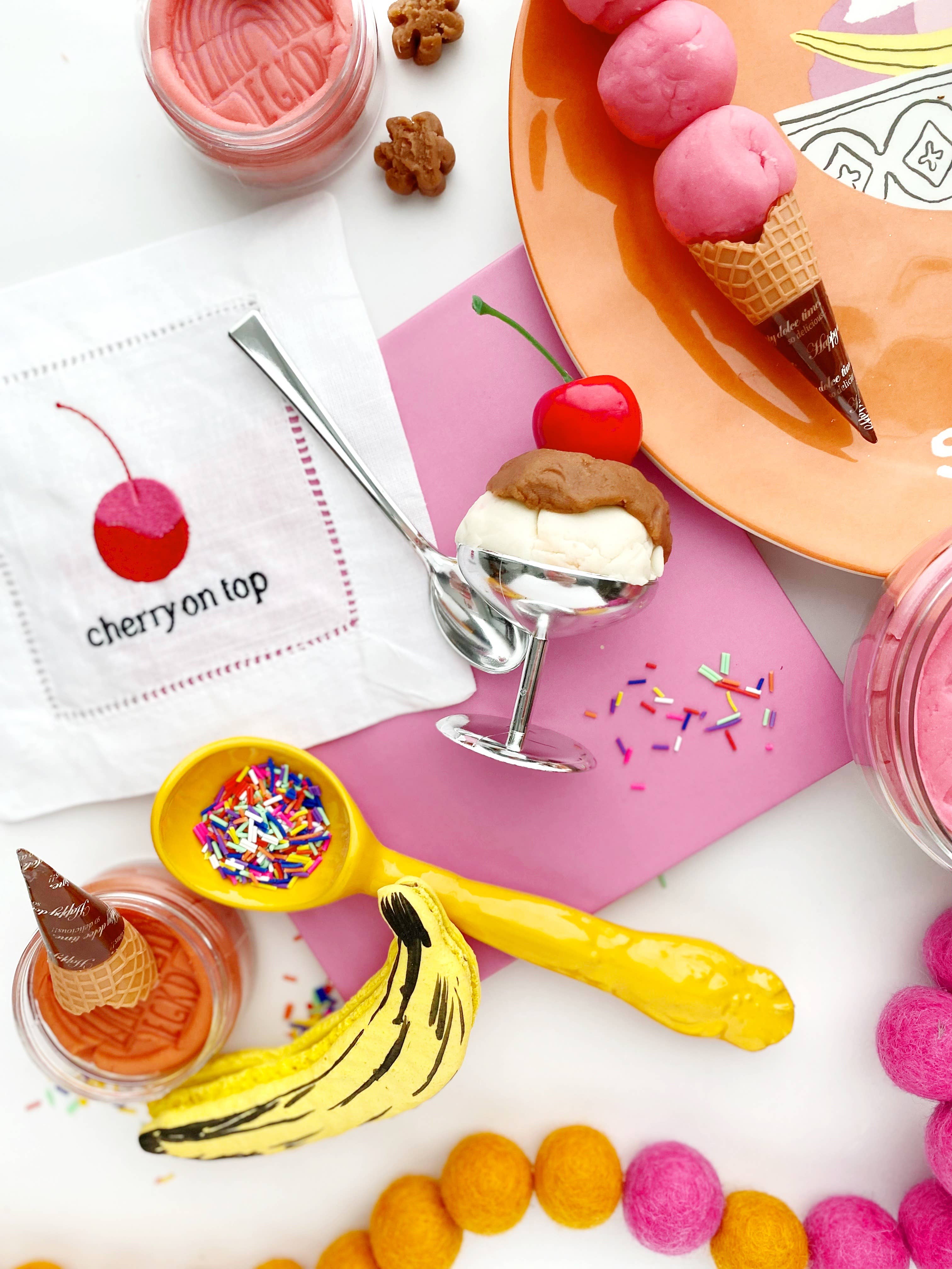 Ice Cream (Neapolitan) KidDough Play Kit - Image 6