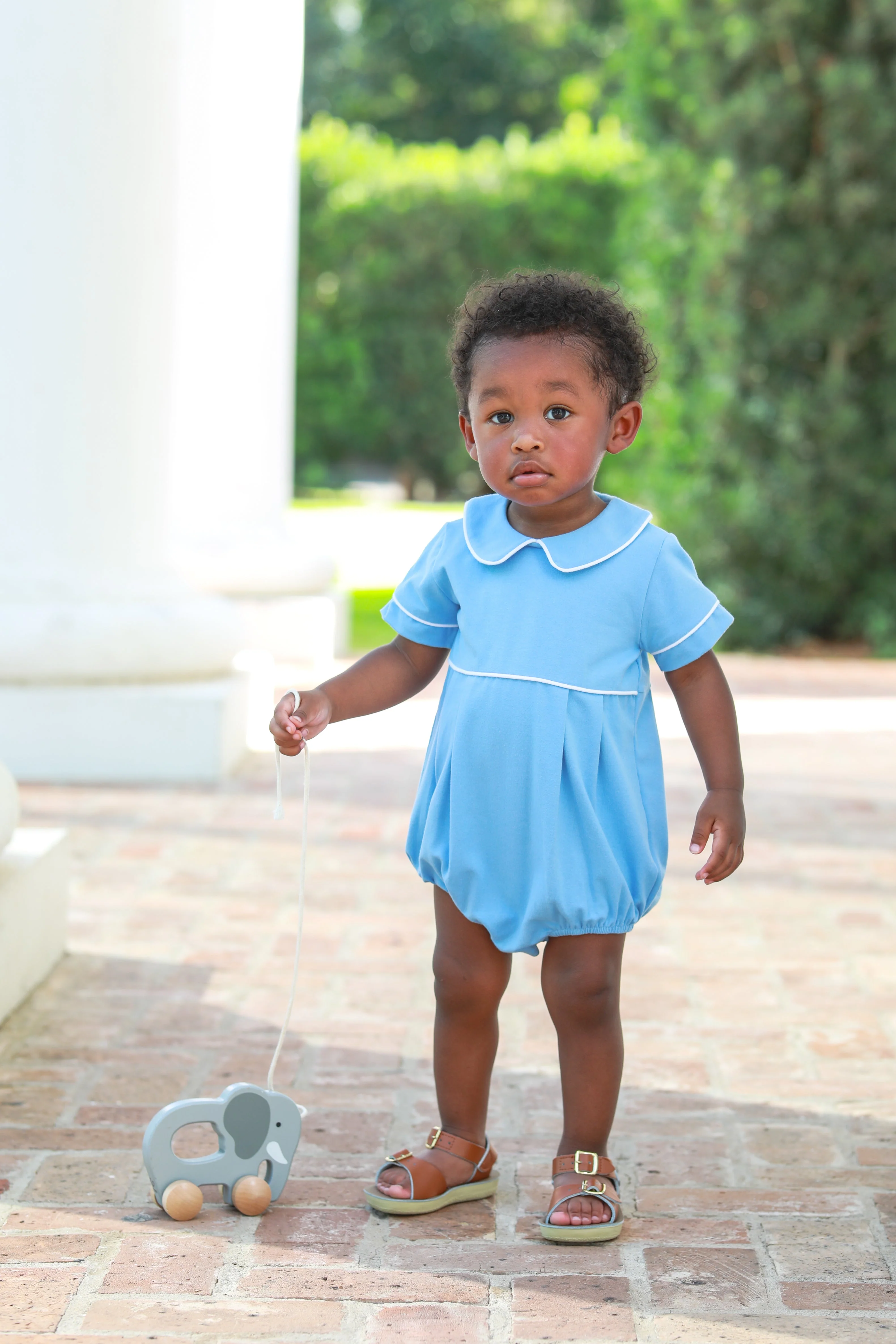 Trotter Street Kids Boy Jack Bubble - Cornflower Blue - Image 2