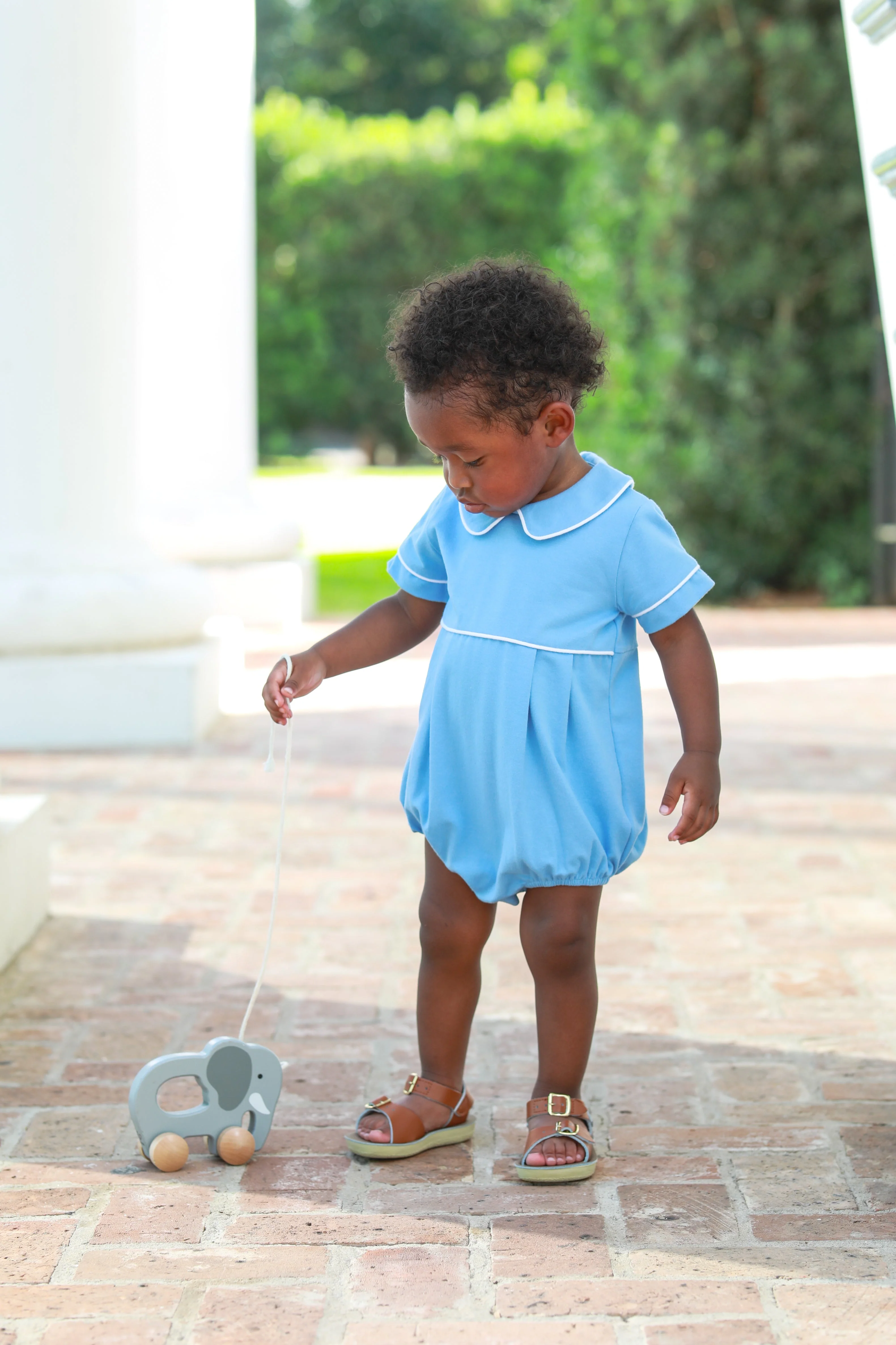 Trotter Street Kids Boy Jack Bubble - Cornflower Blue - Image 3