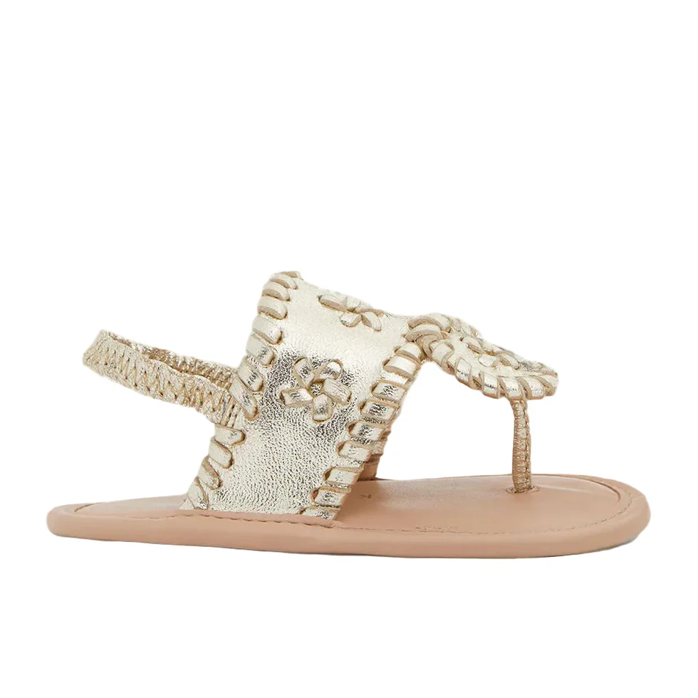 Jack Rogers Baby Jacks Sandal Platinum - Image 2