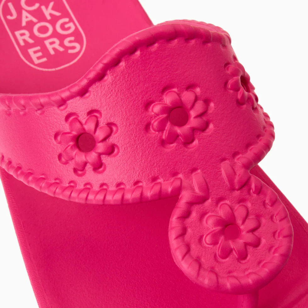 Jack Rogers Girls Eva Waterproof Sandal Fuchsia Pink - Image 6