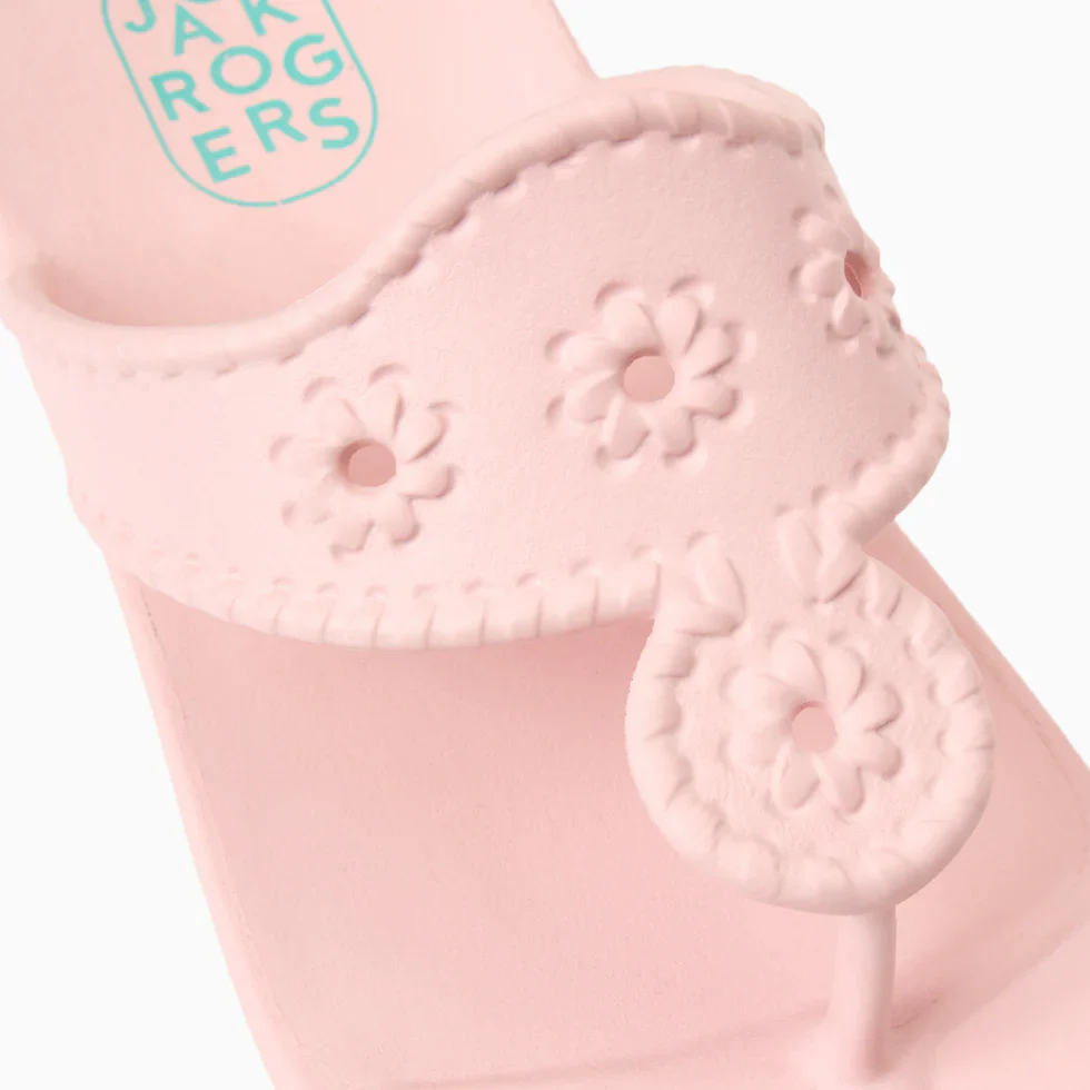 Jack Rogers Girls Eva Waterproof Sandal Pale Pink - Image 6