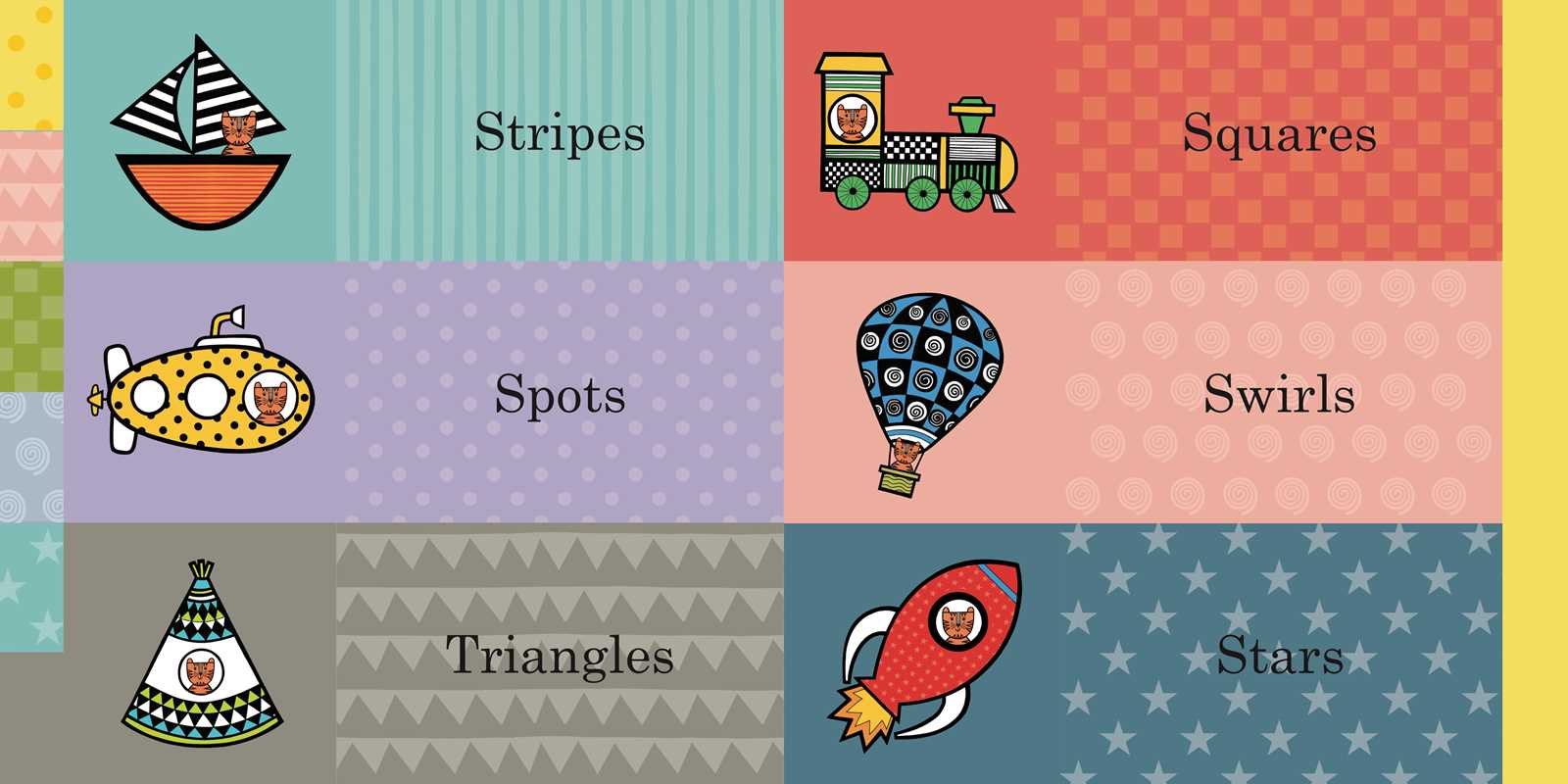 Jane Foster's Stripy Tiger Pattern Book by Jane Foster: Board Books; 16 pages / English - Image 5
