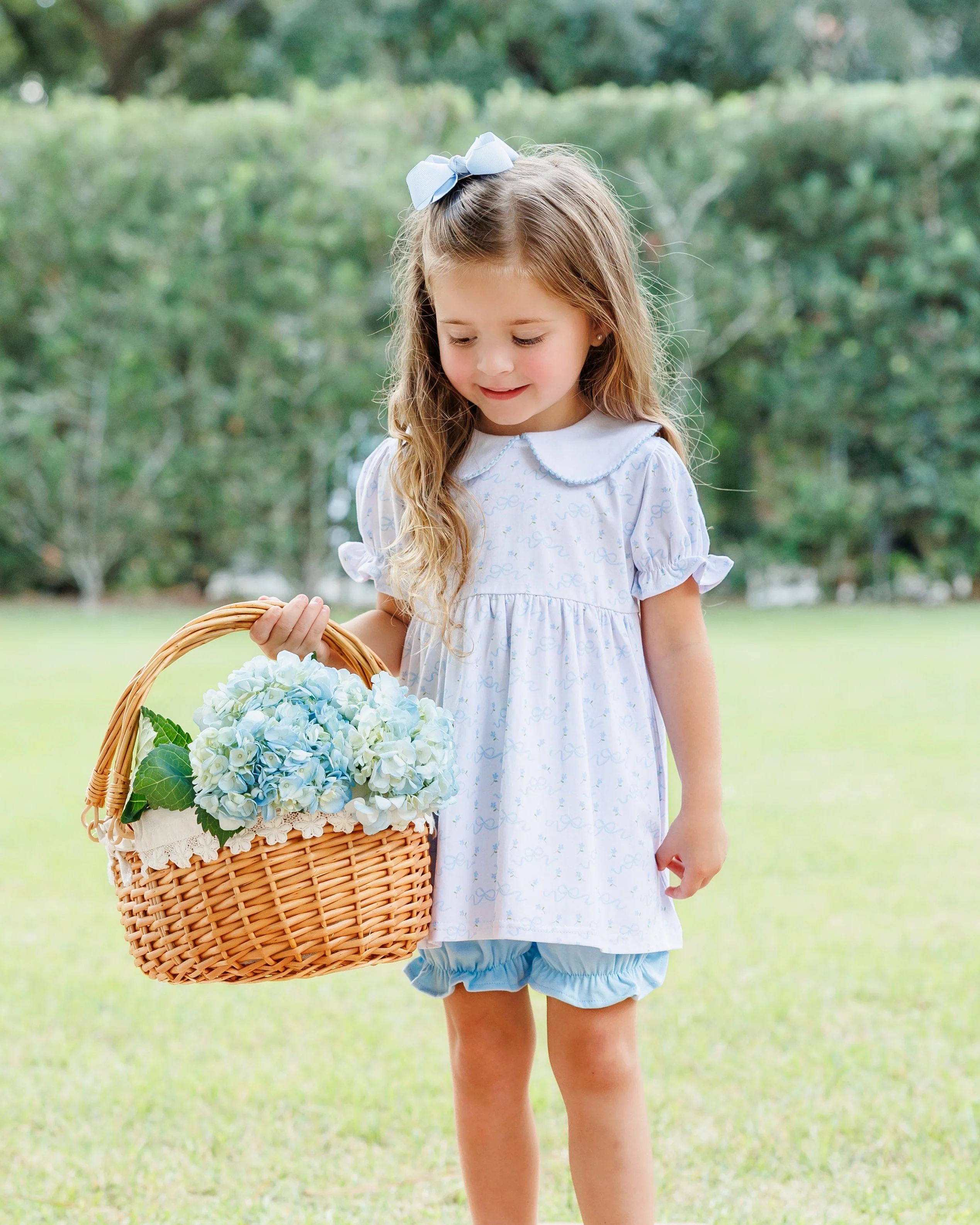Jellybean Blooming Bows Charlotte Bloomer Set - Image 4