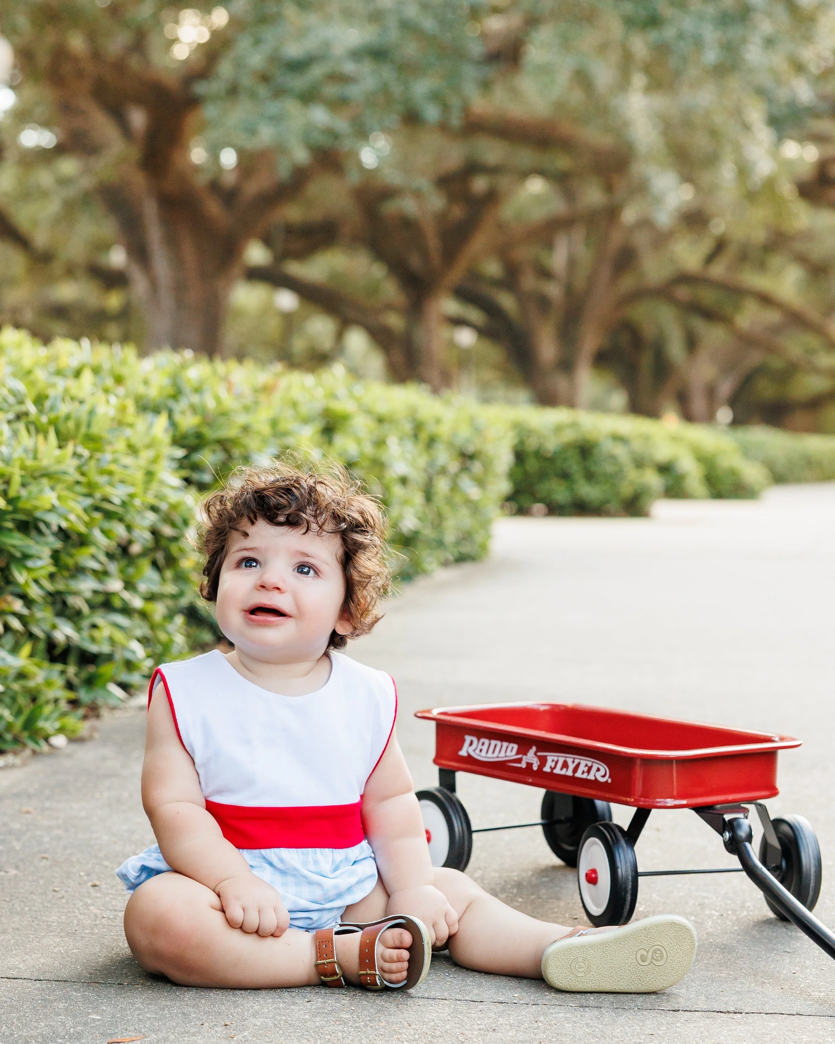 Jellybean Boy Benjamin Bubble- Southern Summer Gingham - Image 2