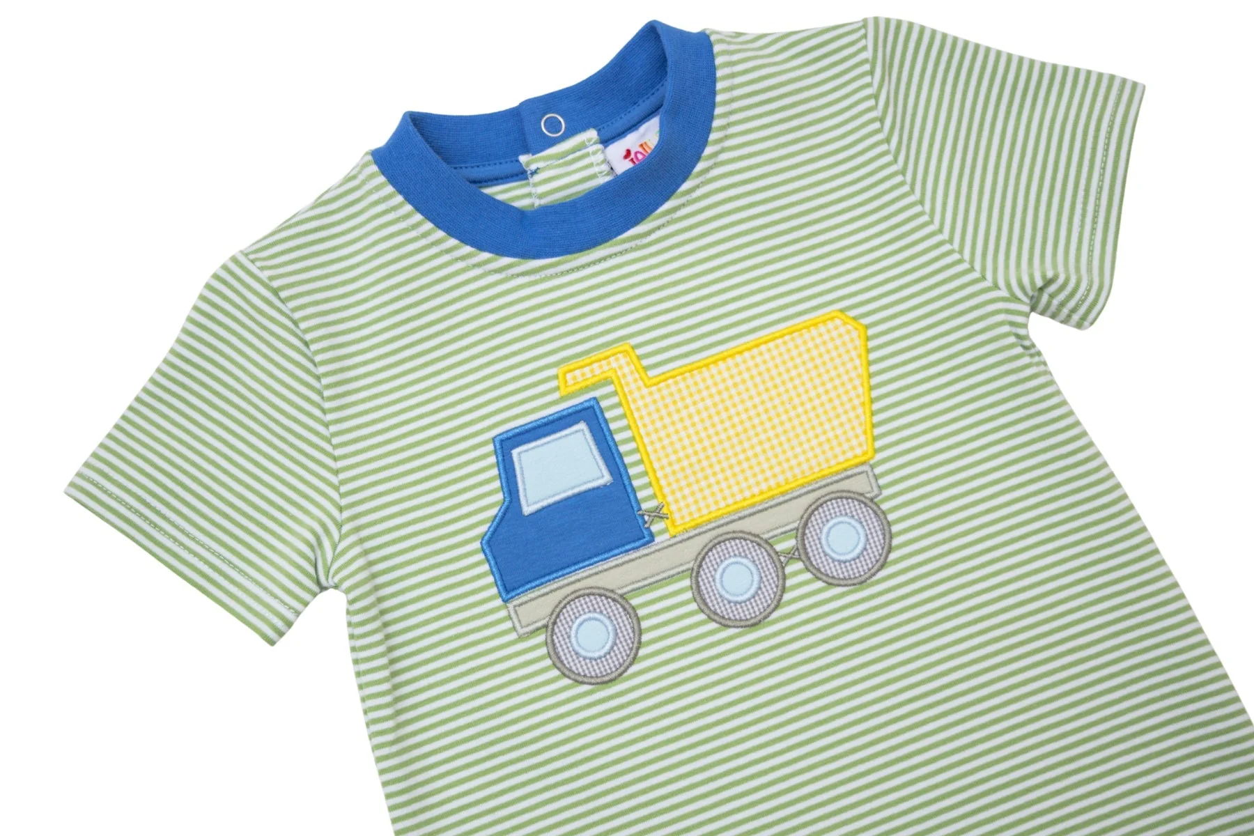 Jellybean Boy Dump Truck Romper - Image 3